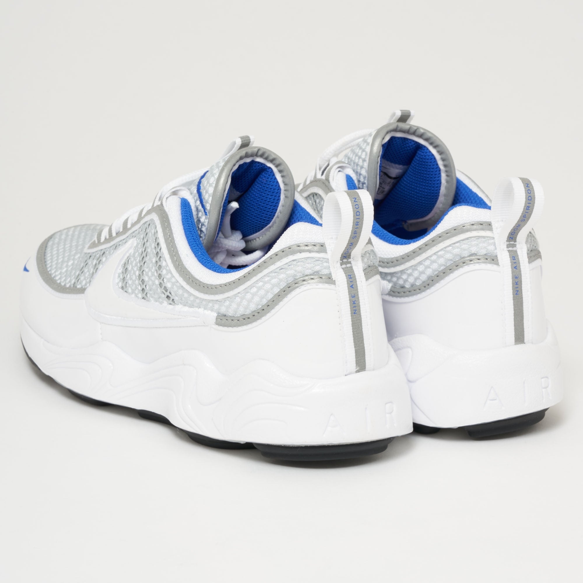 Nike Air Zoom Spiridon '16 - White, Pure Platinum & Racer Blue
