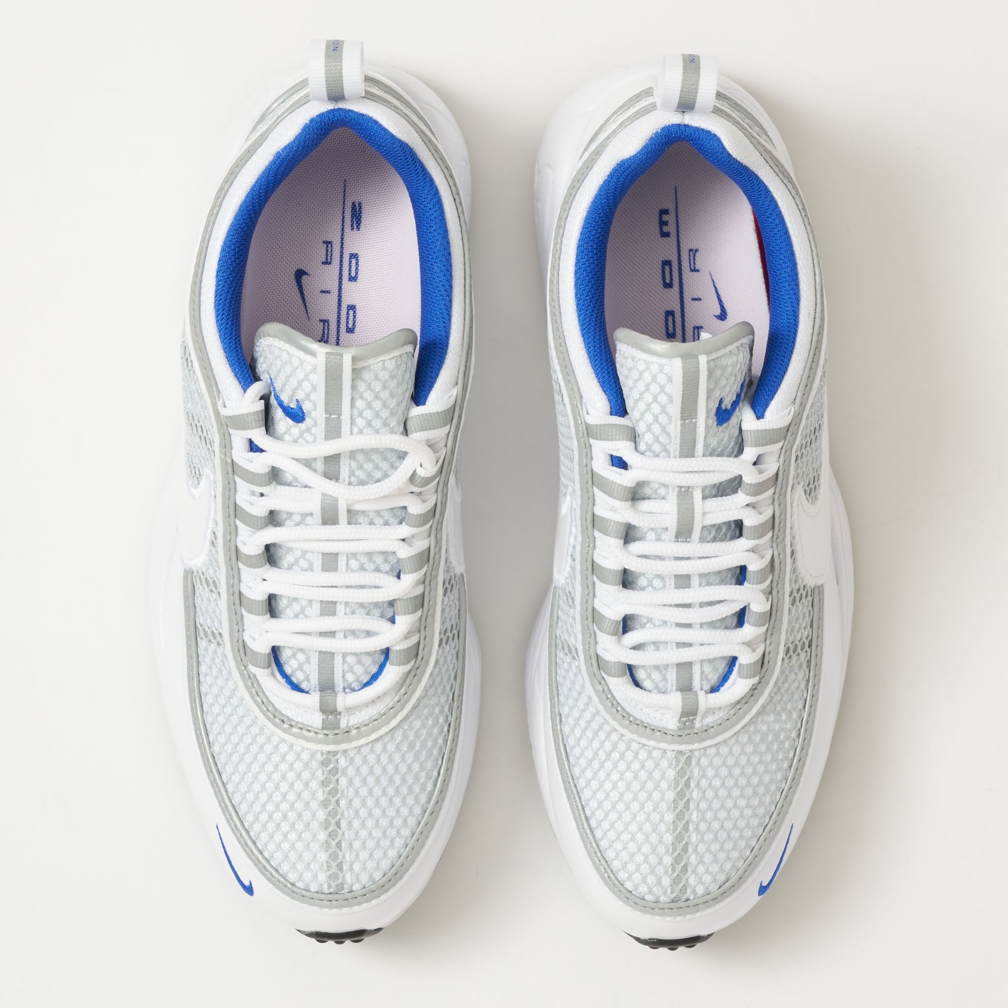 Nike Air Zoom Spiridon '16 - White, Pure Platinum & Racer Blue