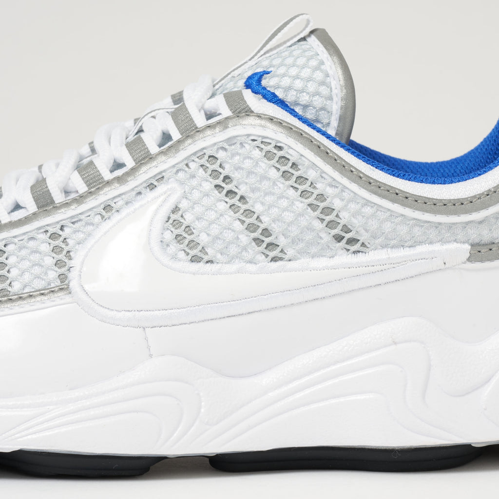 Nike Air Zoom Spiridon '16 - White, Pure Platinum & Racer Blue