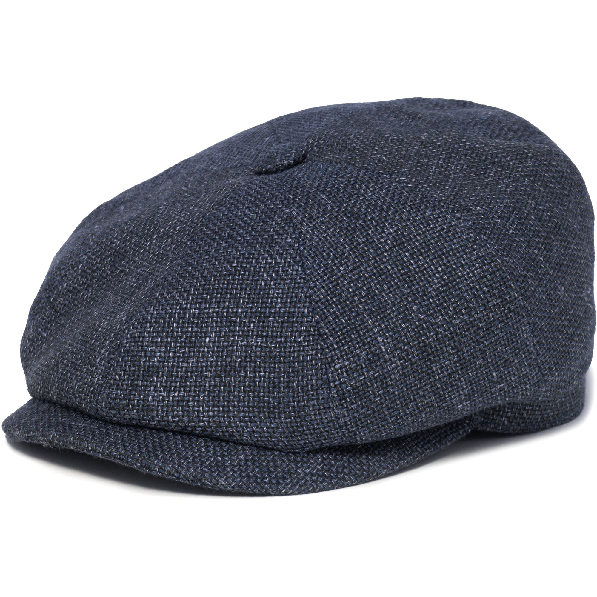 Stetson Hats Hatteras Ellington Flat Cap- Blue