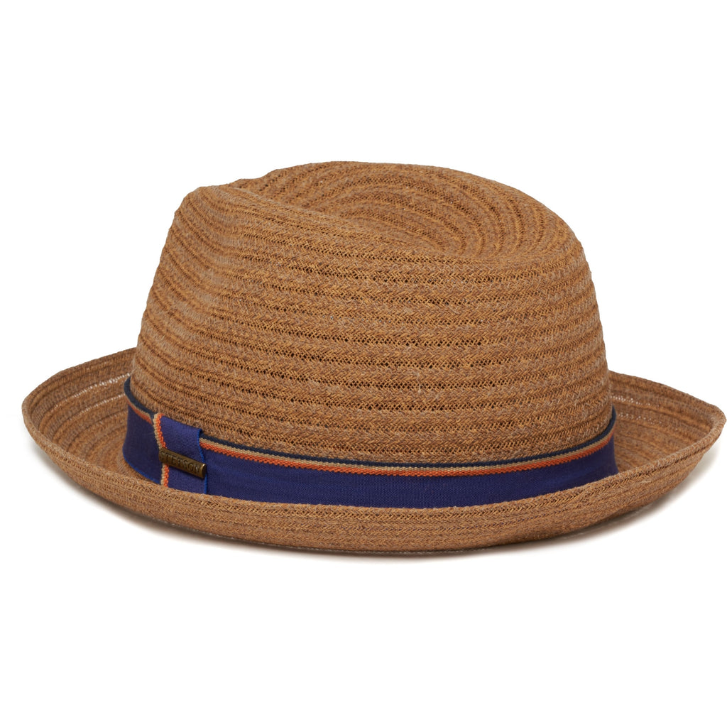 Stetson Hats Collano Player Toyo Straw Hat- Brown
