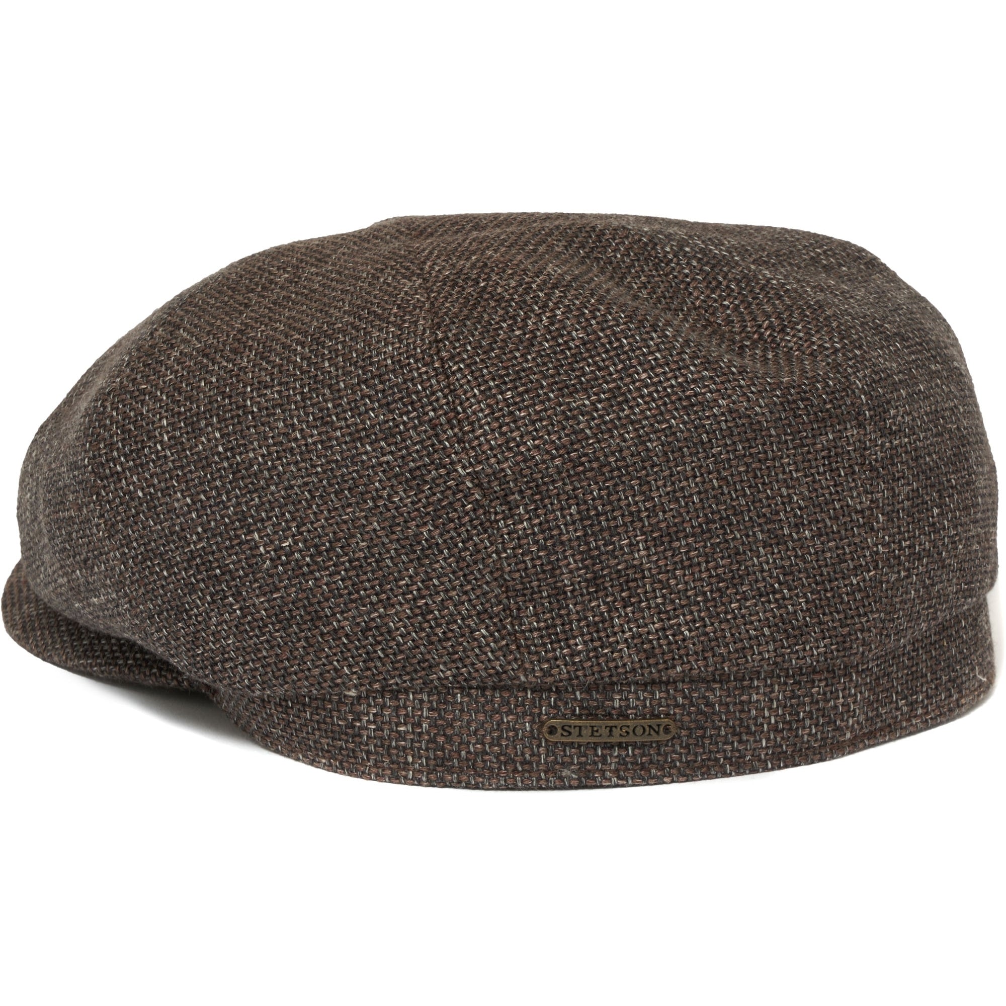 Stetson Hats Hatteras Ellington Flat Cap- Brown