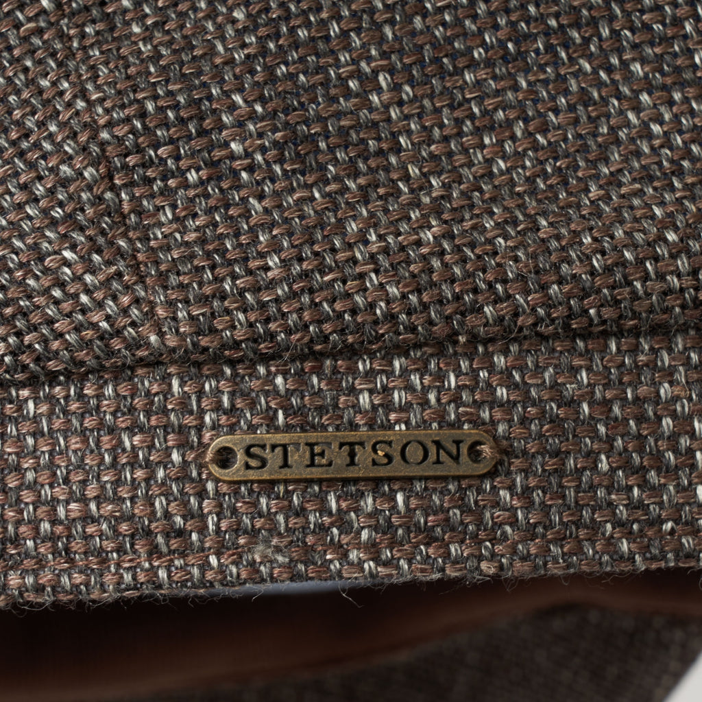 Stetson Hats Hatteras Ellington Flat Cap- Brown
