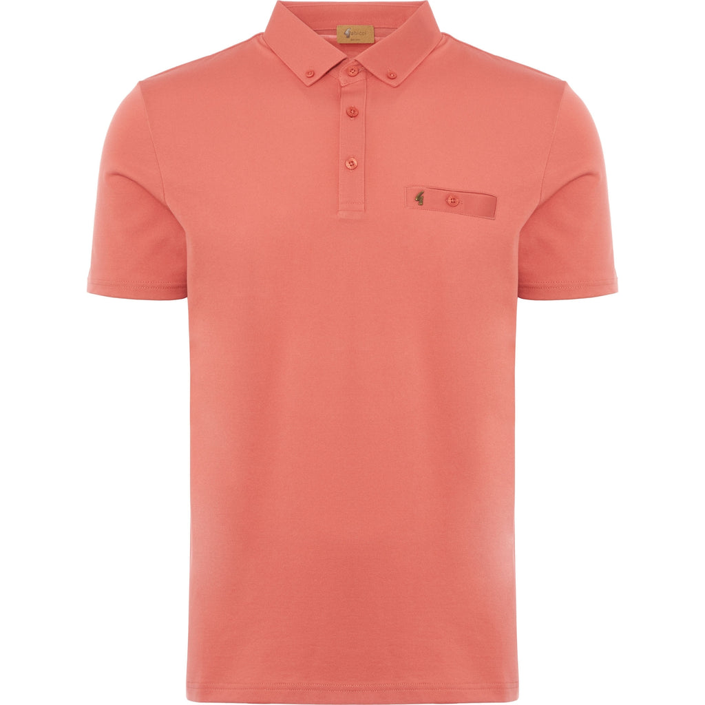 Gabicci Vintage Flamingo Ladro Polo Shirt