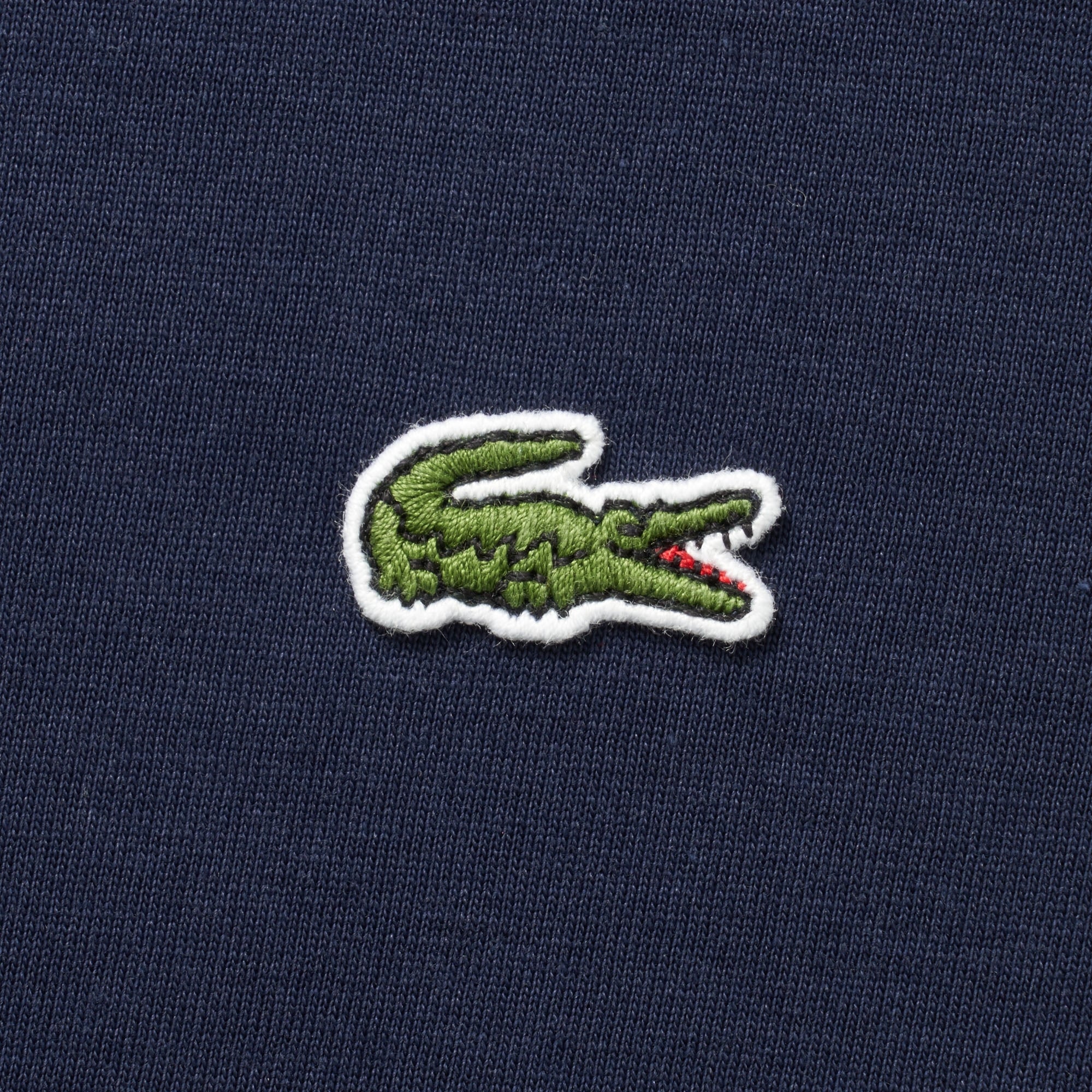 Lacoste Marine Henley Neck Pima Cotton Jersey