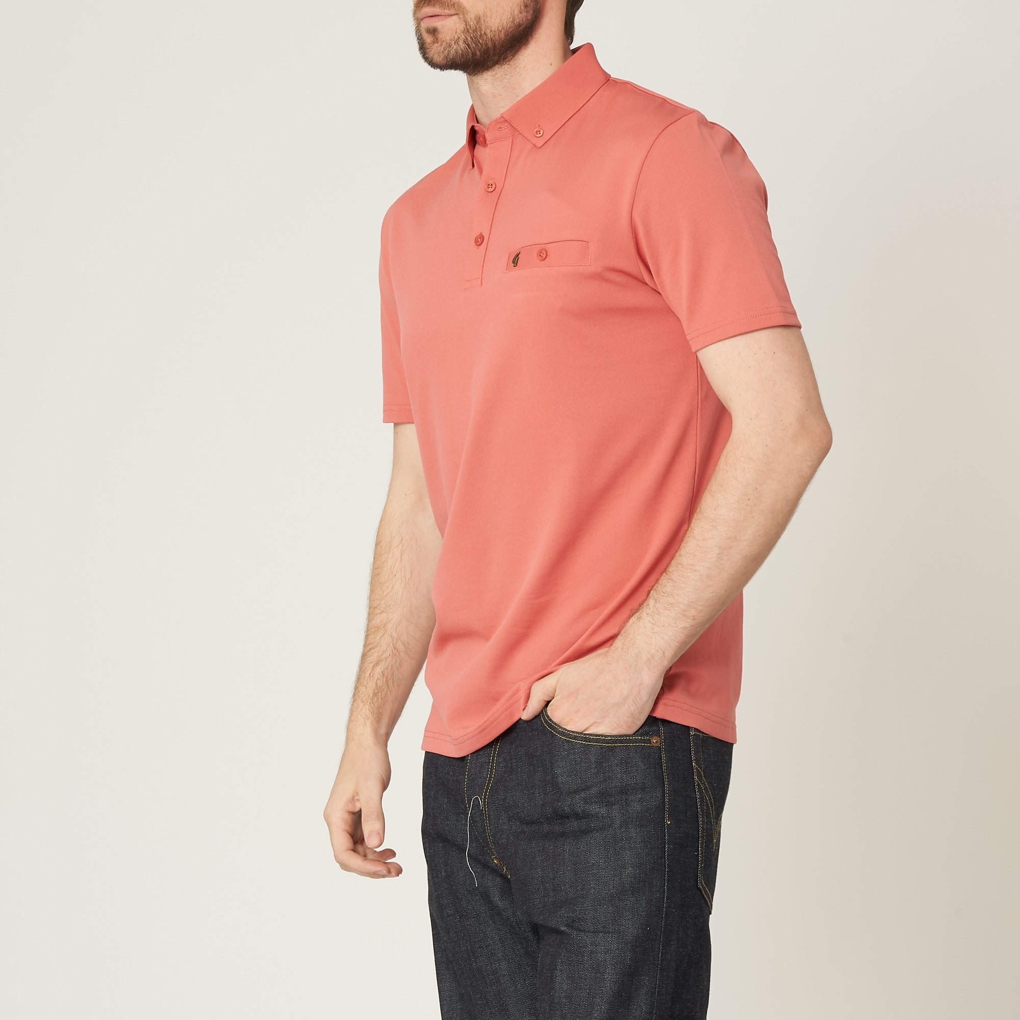 Gabicci Vintage Flamingo Ladro Polo Shirt