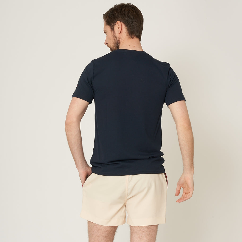 Stuarts x 80's Casuals Navy 80s Casuals X Stuarts 50th Anniversary T-Shirt
