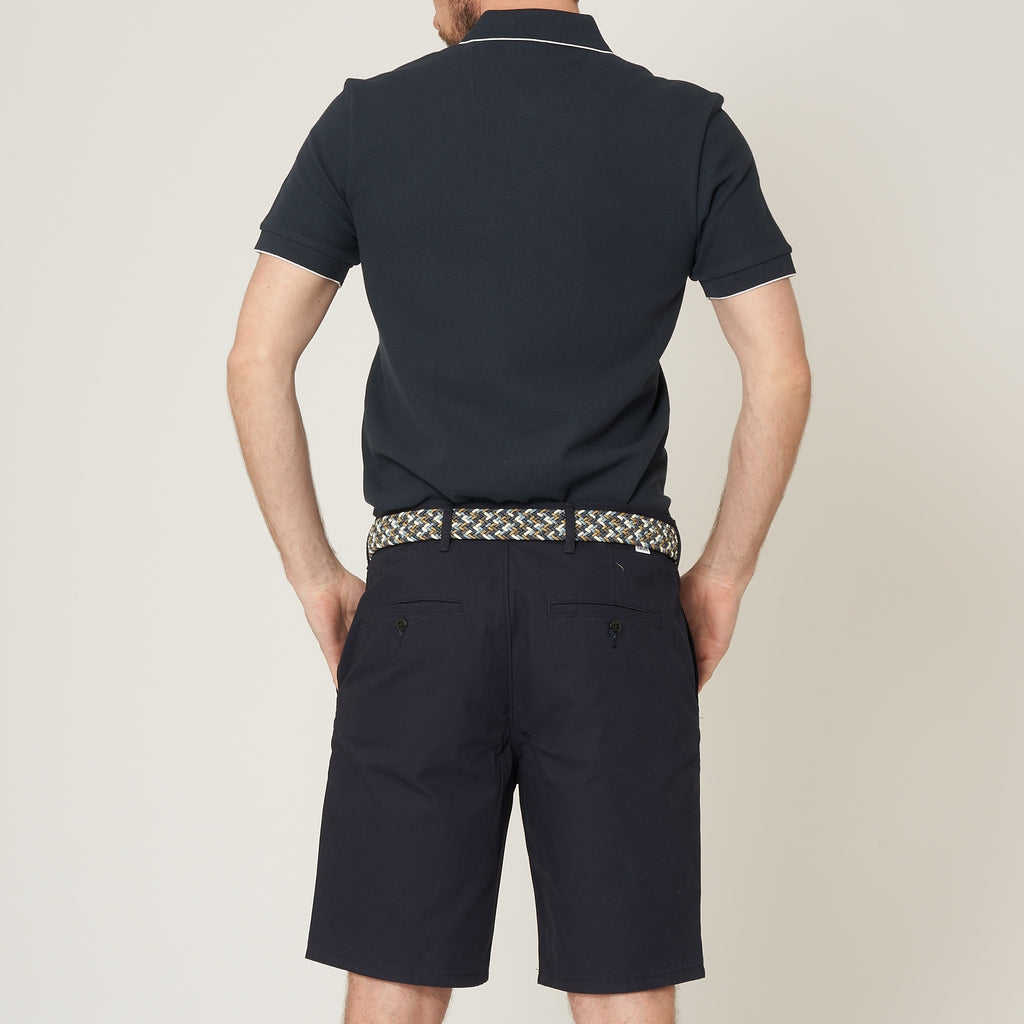 Boss Navy Pless Polo Shirt