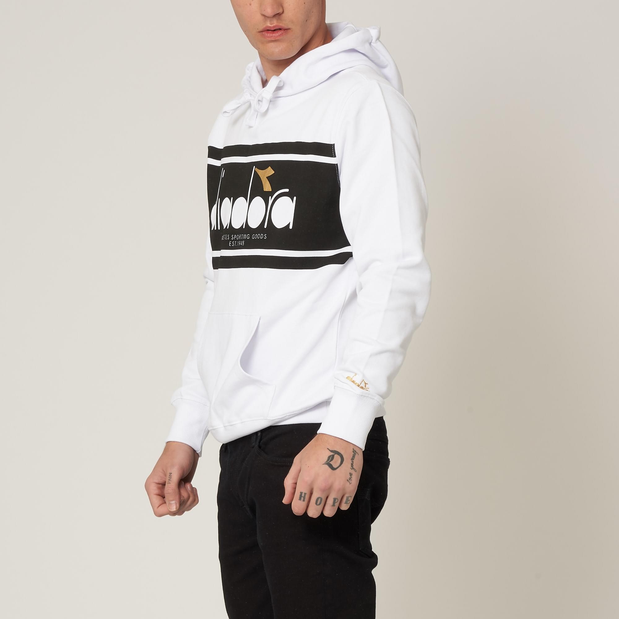 Diadora White Spectra Hoodie
