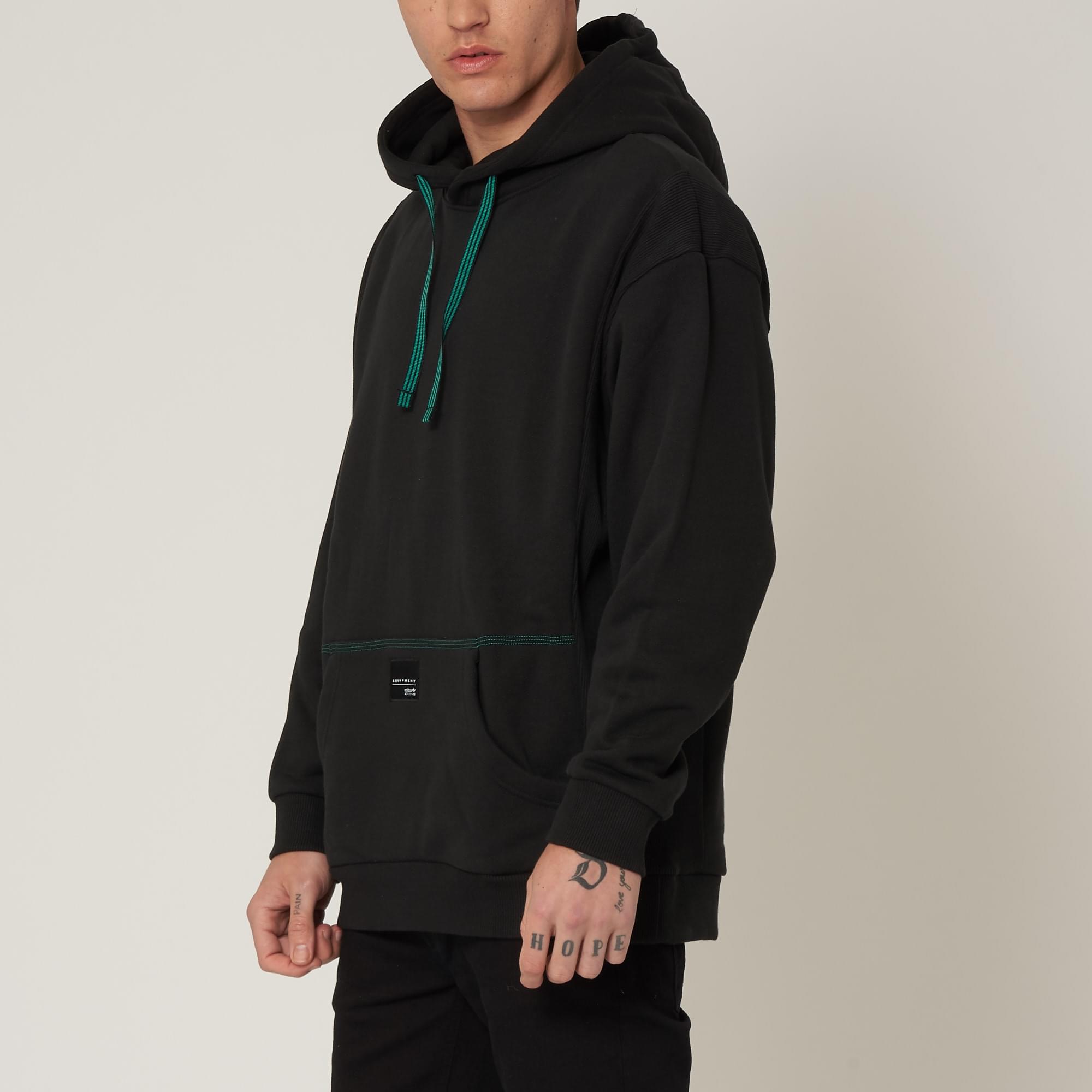 Adidas Originals Black EQT 18 Hoodie
