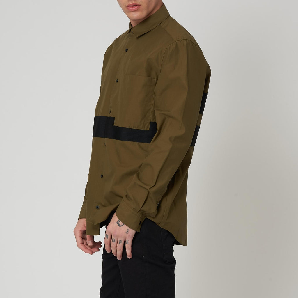 HUGO Dark Green Elever Shirt