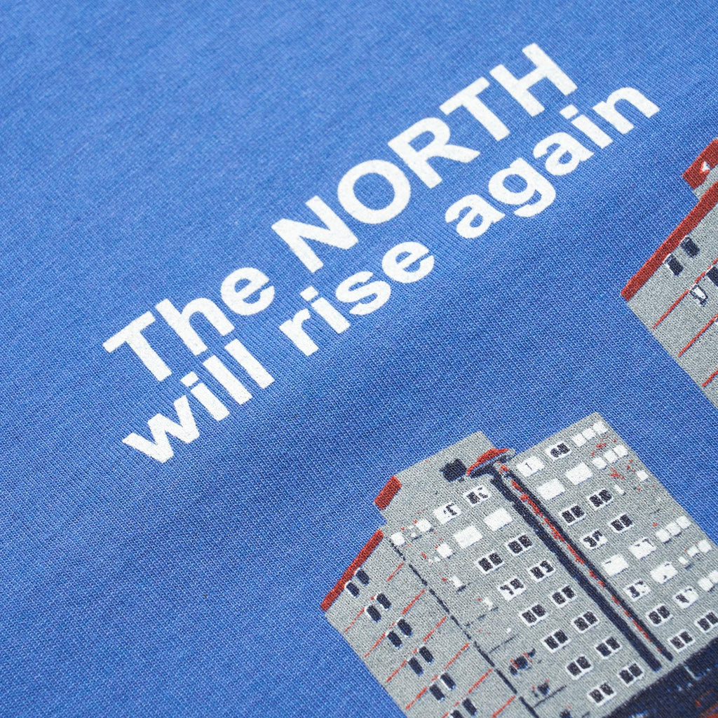 80's Casuals Blue The North Will Rise Again T-Shirt