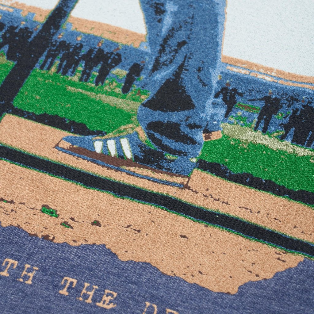 80's Casuals Blue Marl Dancing With The Devil T-Shirt