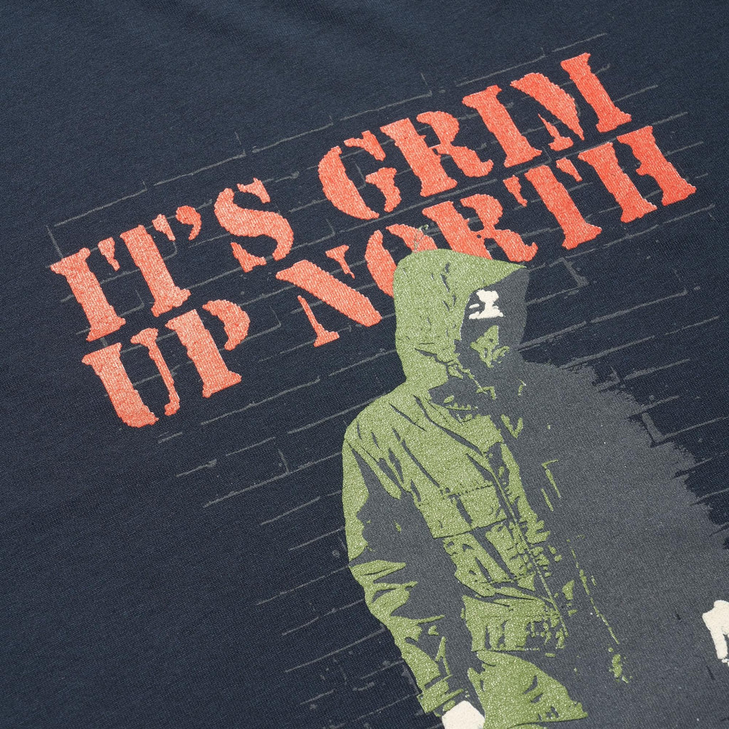 80's Casuals Navy Grim Up North T-Shirt