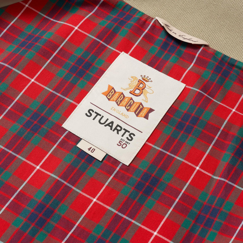 Stuarts x Baracuta Natural Archive Fit G9 Harrington Jacket