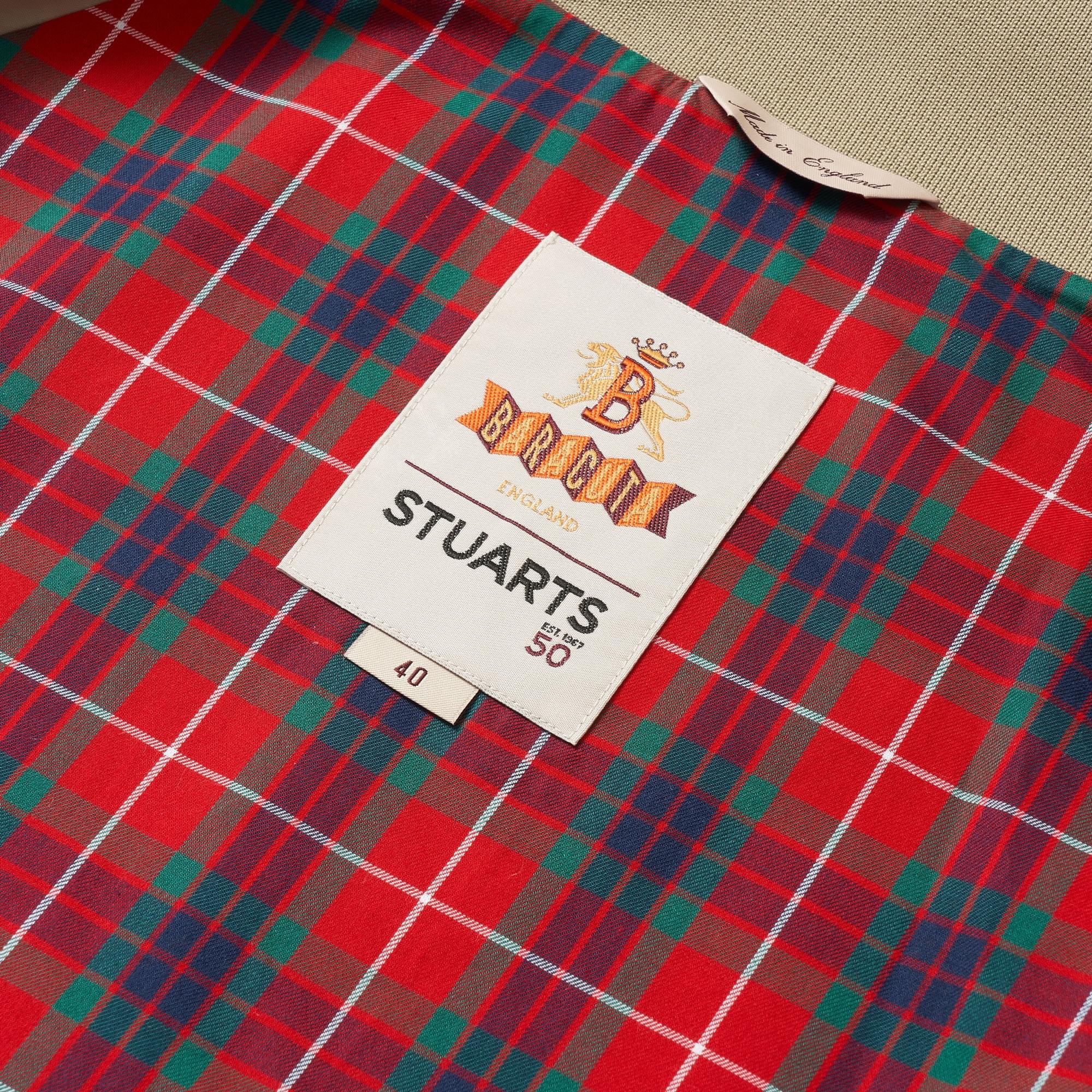 Stuarts x Baracuta Natural Archive Fit G9 Harrington Jacket