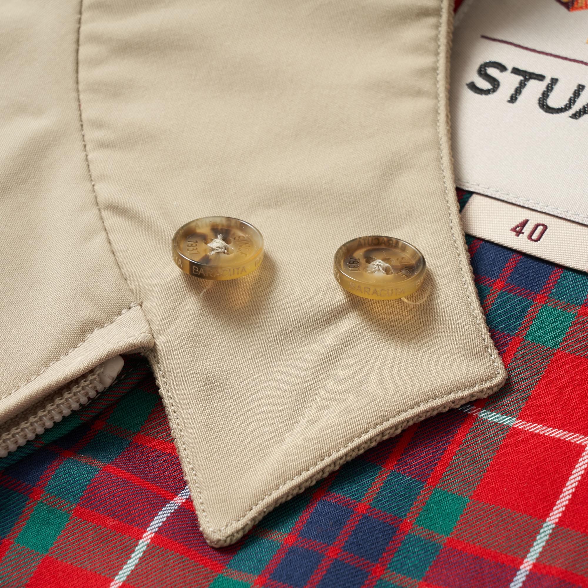 Stuarts x Baracuta Natural Archive Fit G9 Harrington Jacket