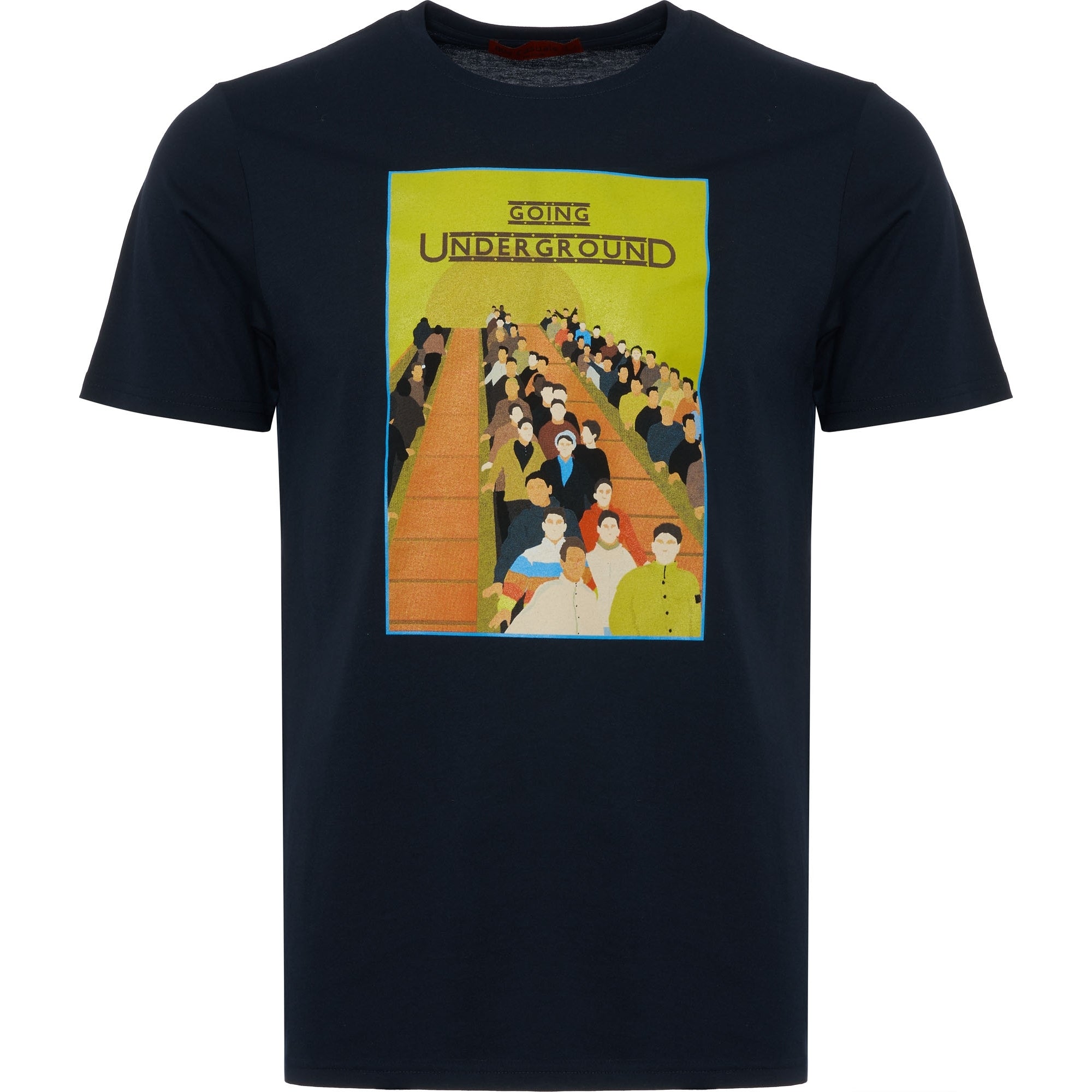 80's Casuals Navy Underground T-Shirt