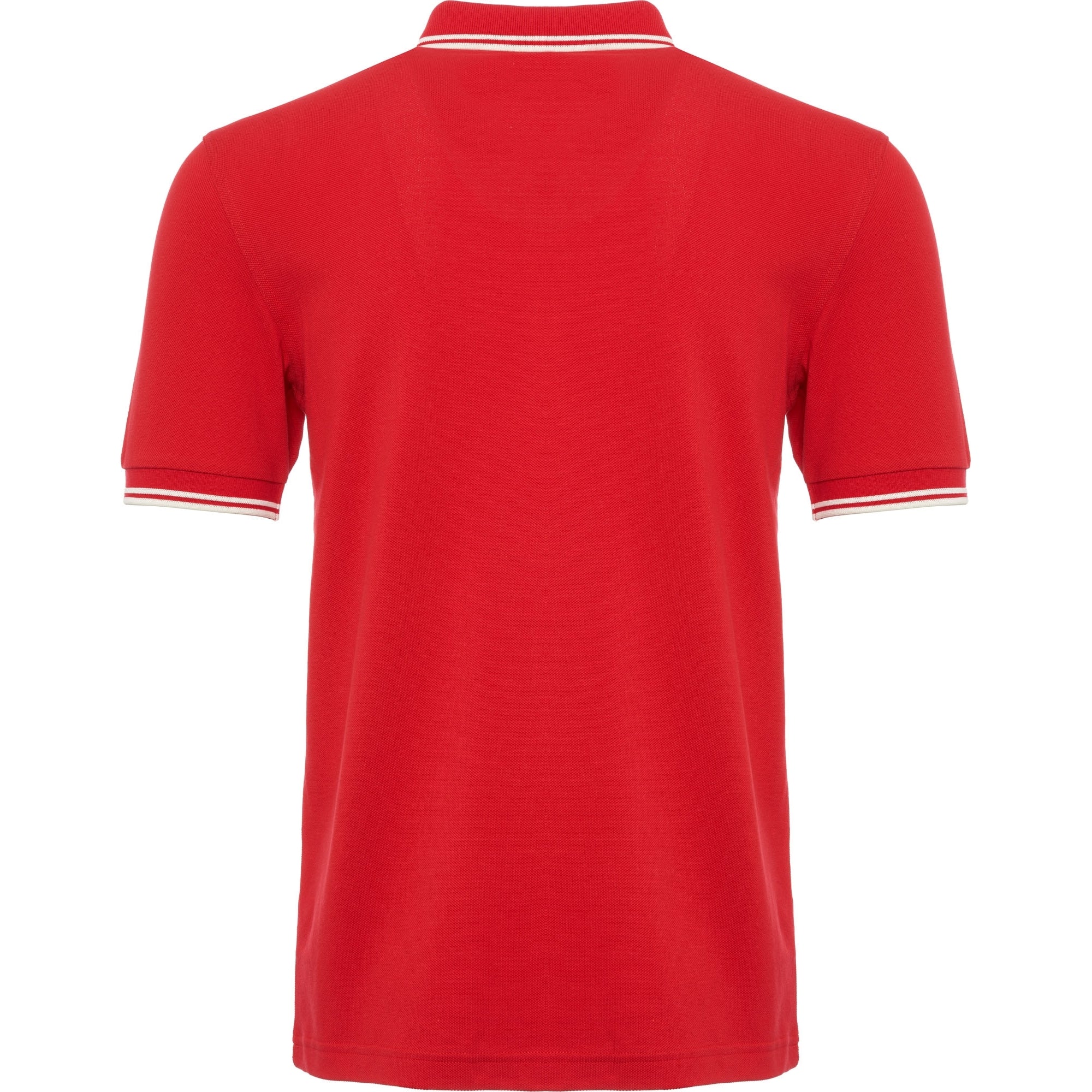 England Red Twin Tip Polo Shirt