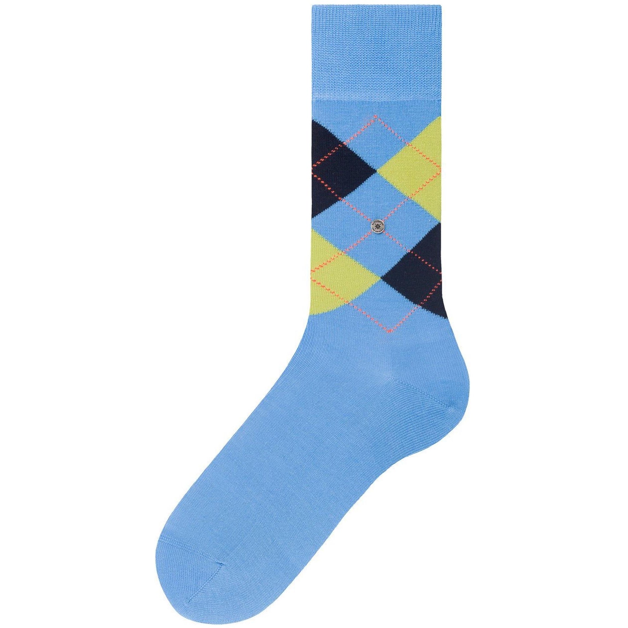 Burlington Socks Sky Blue Manchester Socks