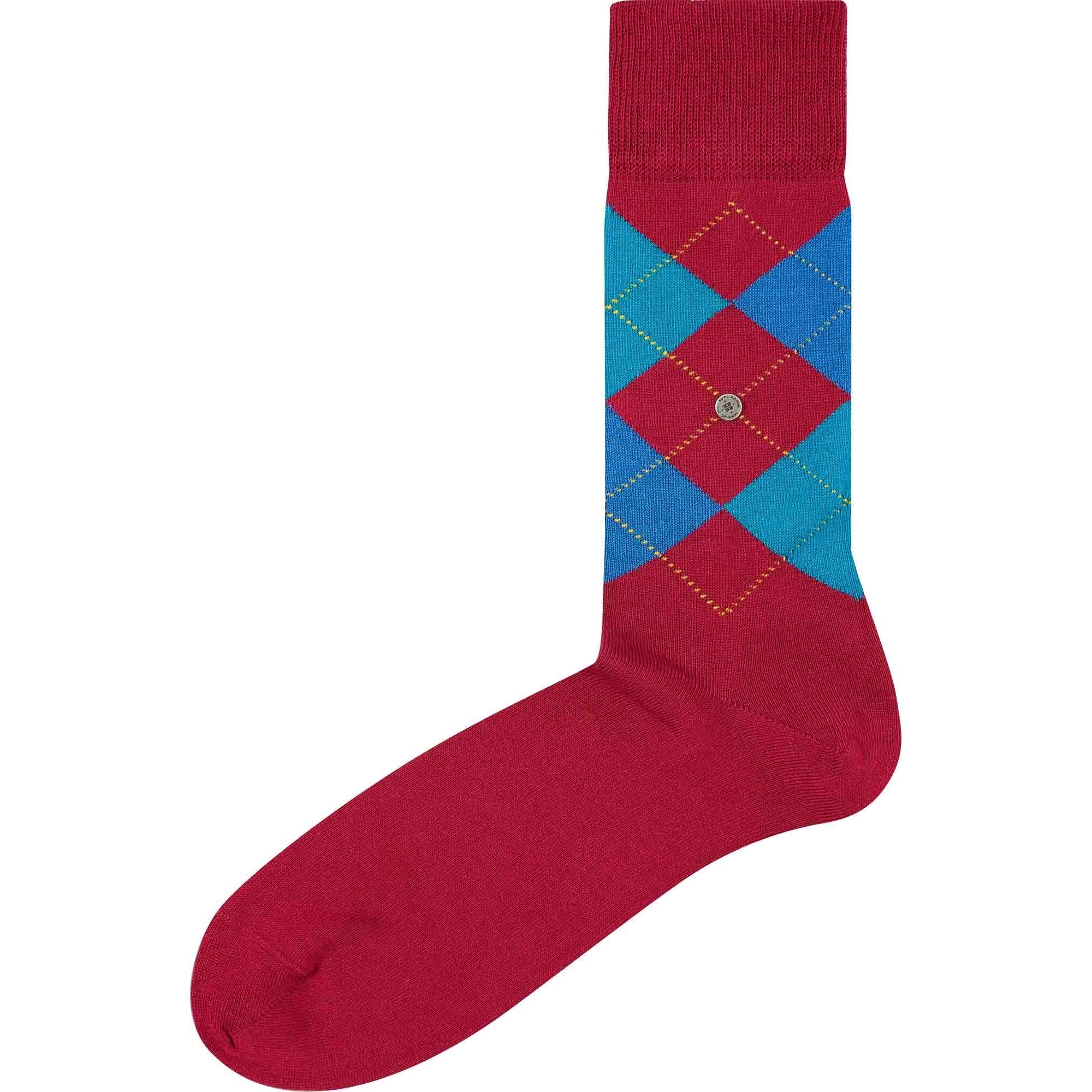 Burlington Socks Purple Manchester Socks