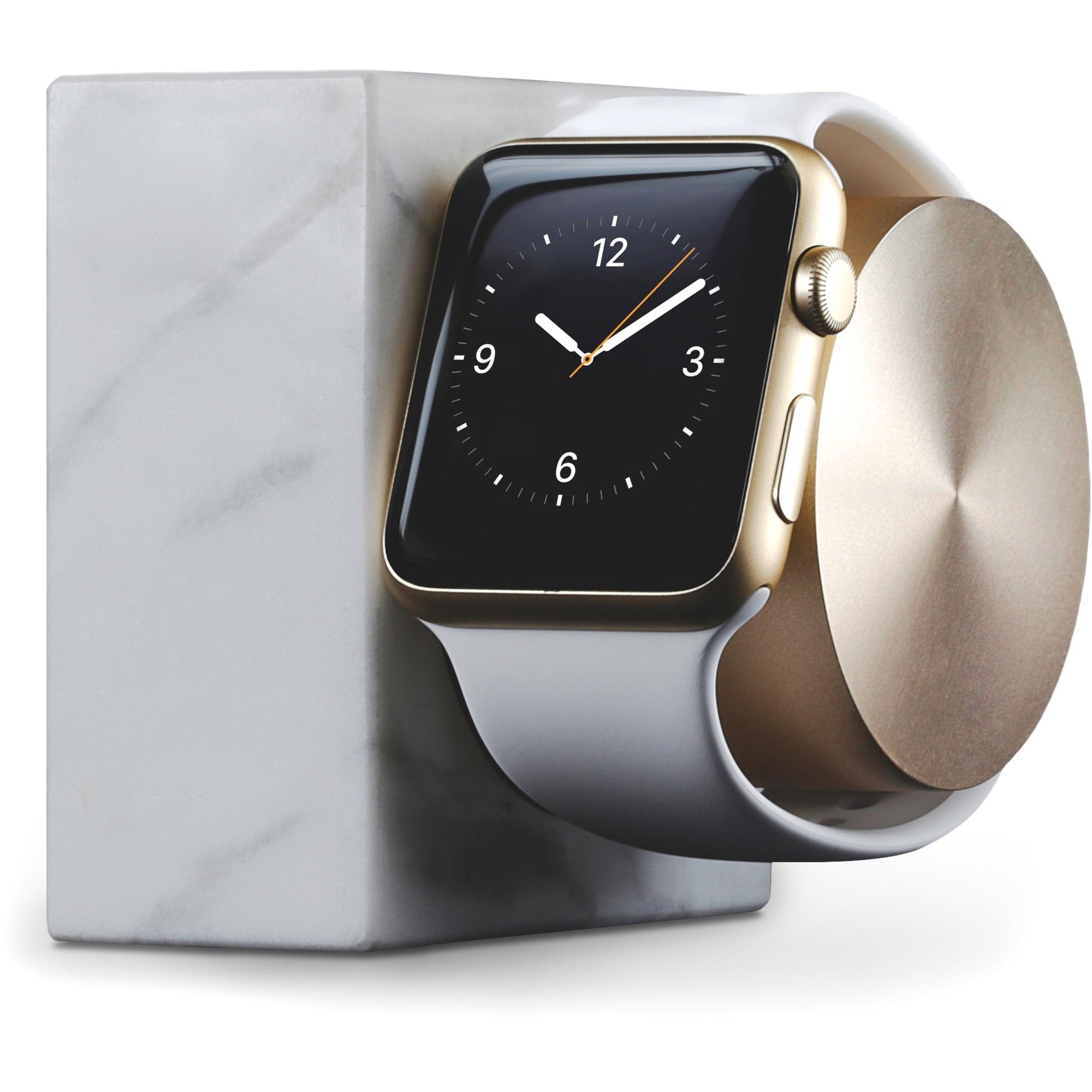 Native Union White Marble Dock For Apple Watch