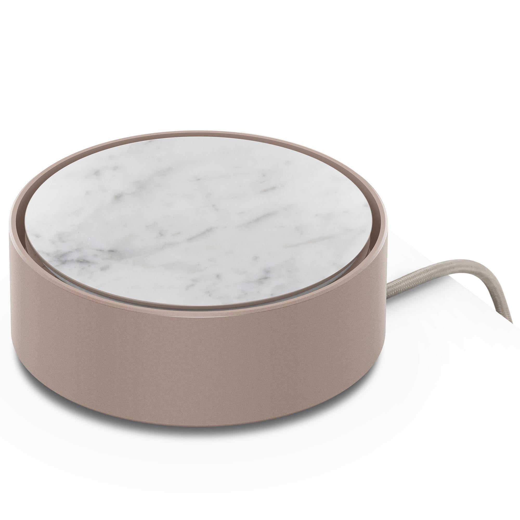 Native Union White Marble Eclipse 3-Way USB Charger