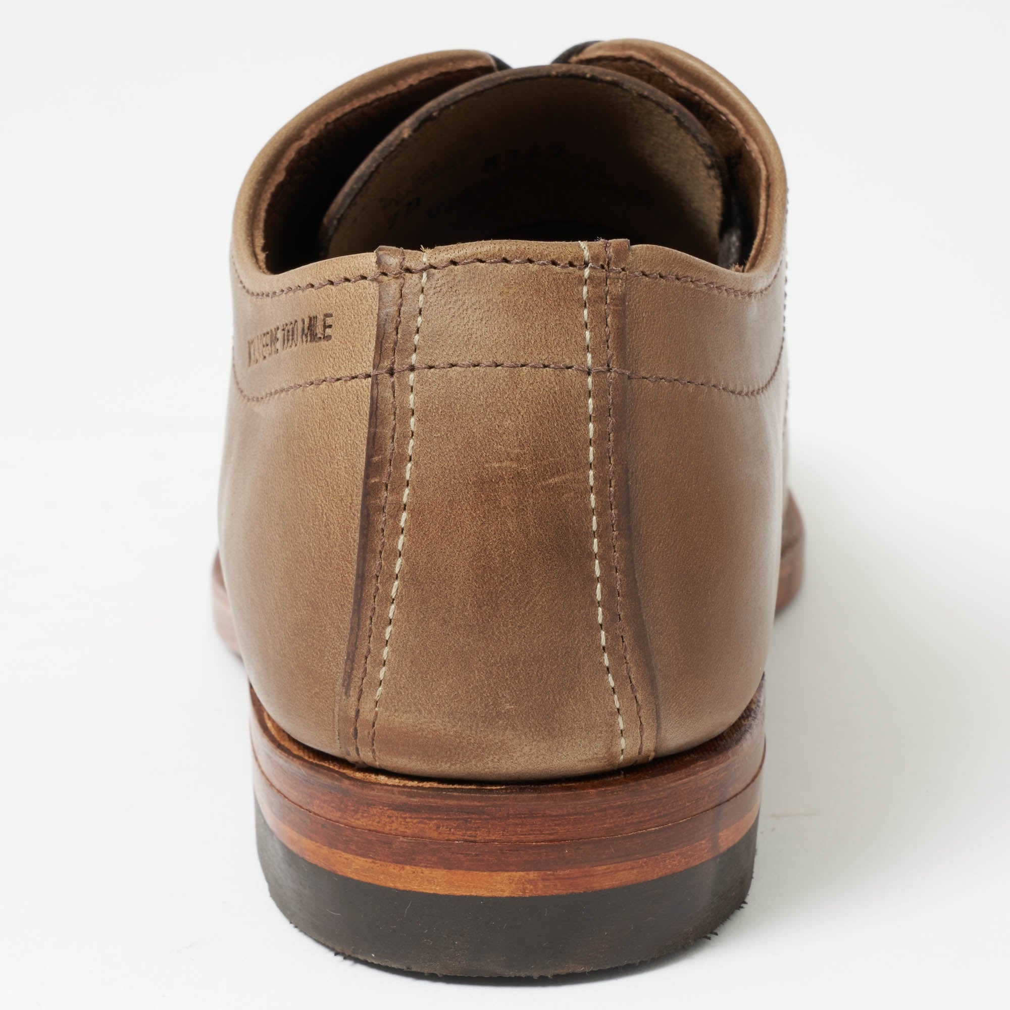 Wolverine 1000 Mile Oxford Natural Leather Shoes W00071