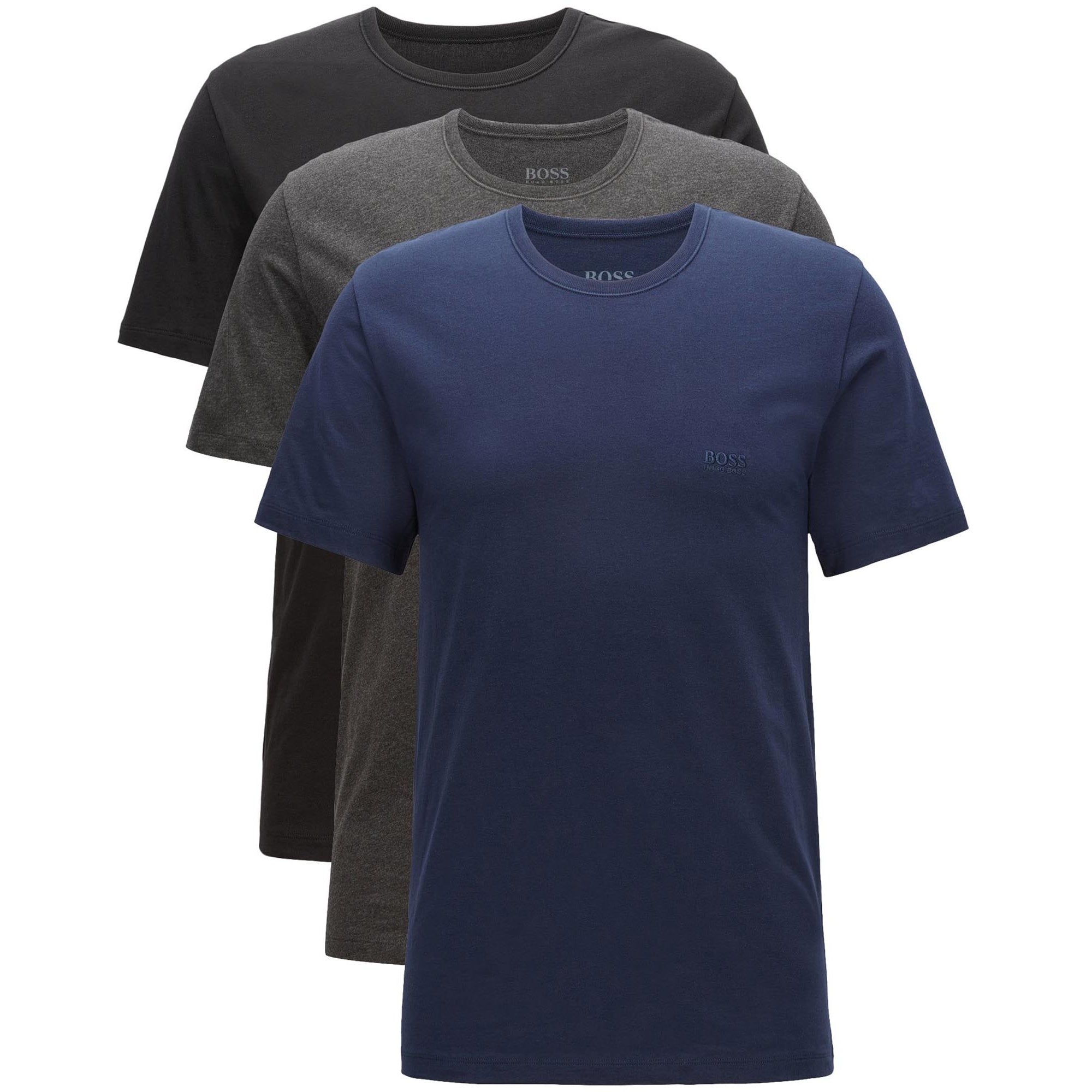 Multi 3 Pack - Crew Neck T-Shirts