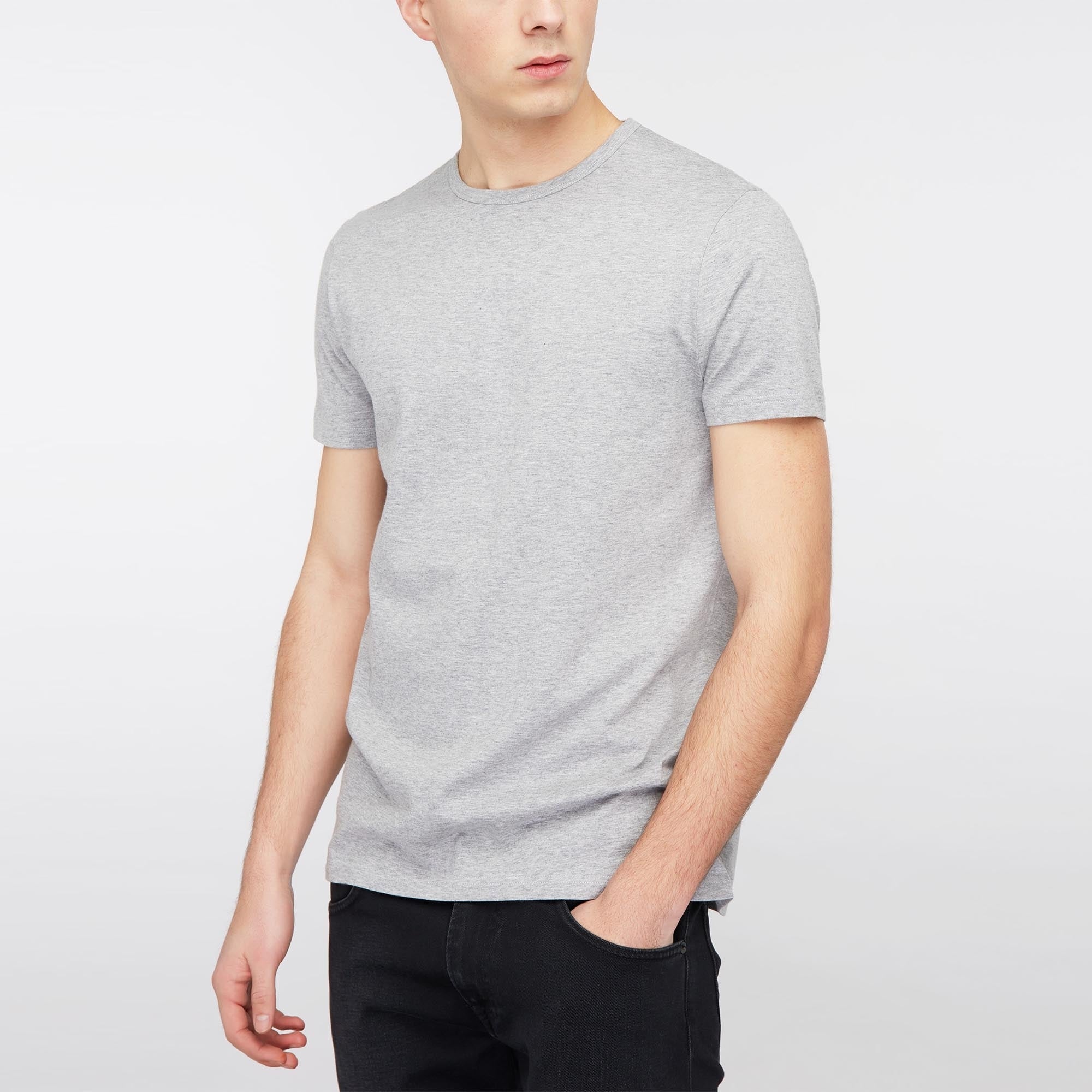 Edwin Grey Short Sleeve T-Shirts - Double Pack