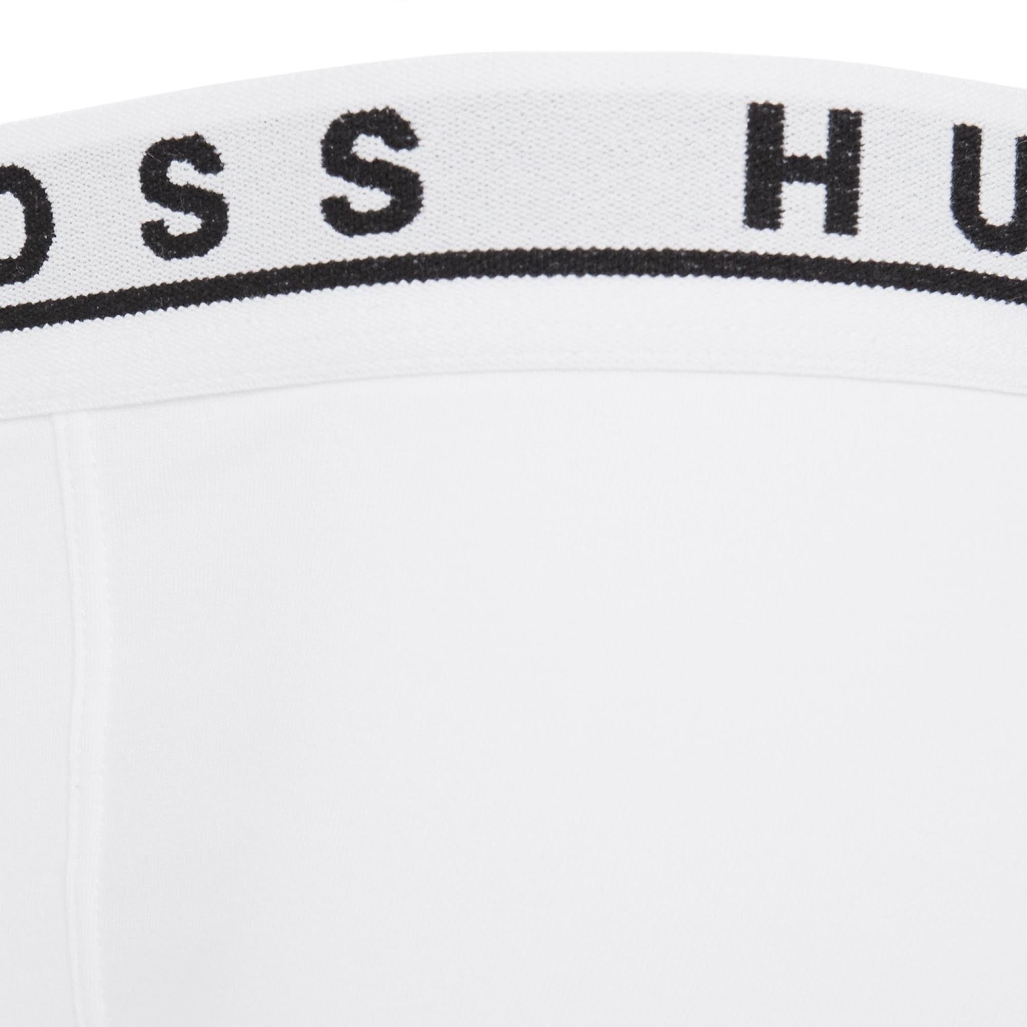 Boss Hugo Boss 3 Pack White Trunk Boxer Shorts 50325403
