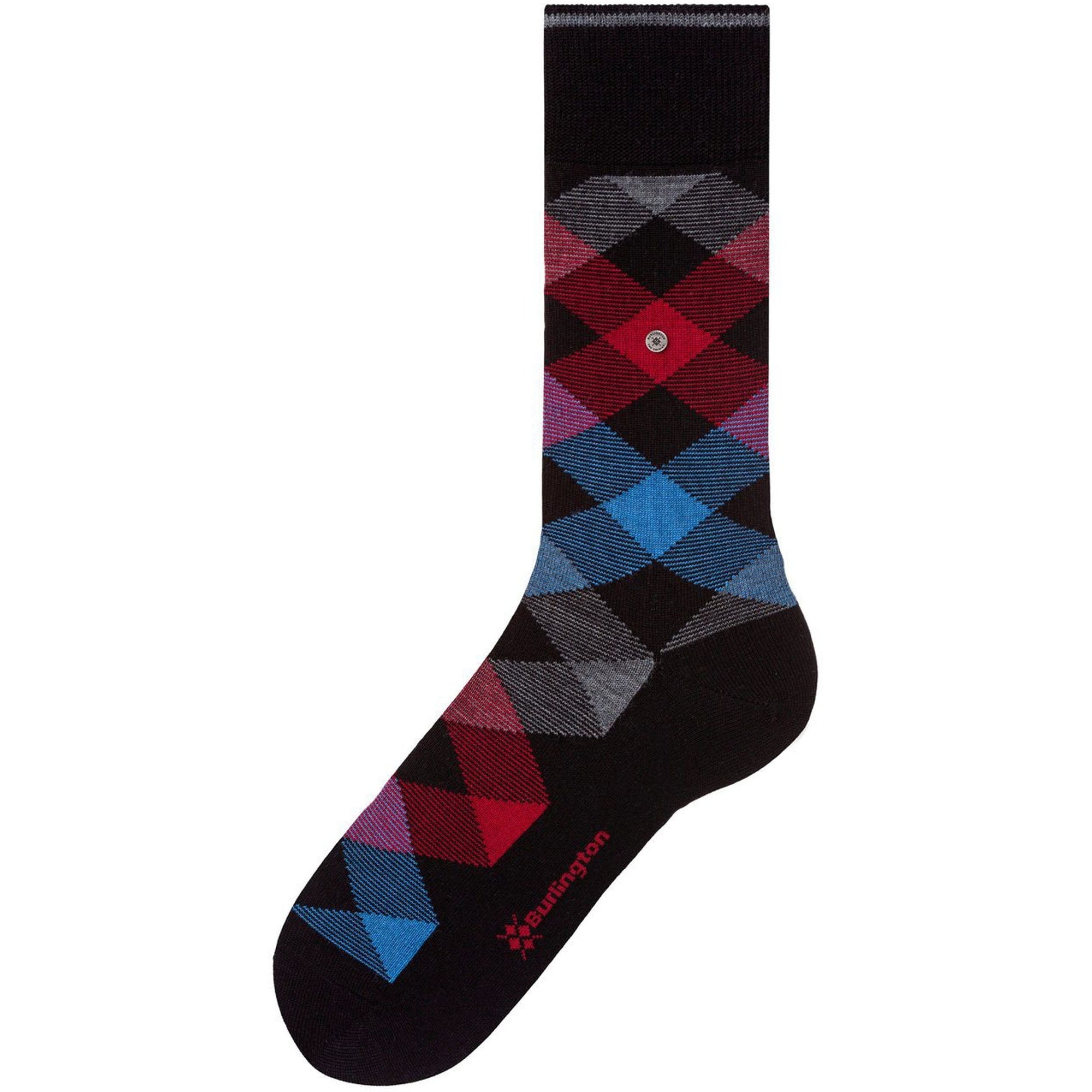 Burlington Socks Black Newcastle Sock