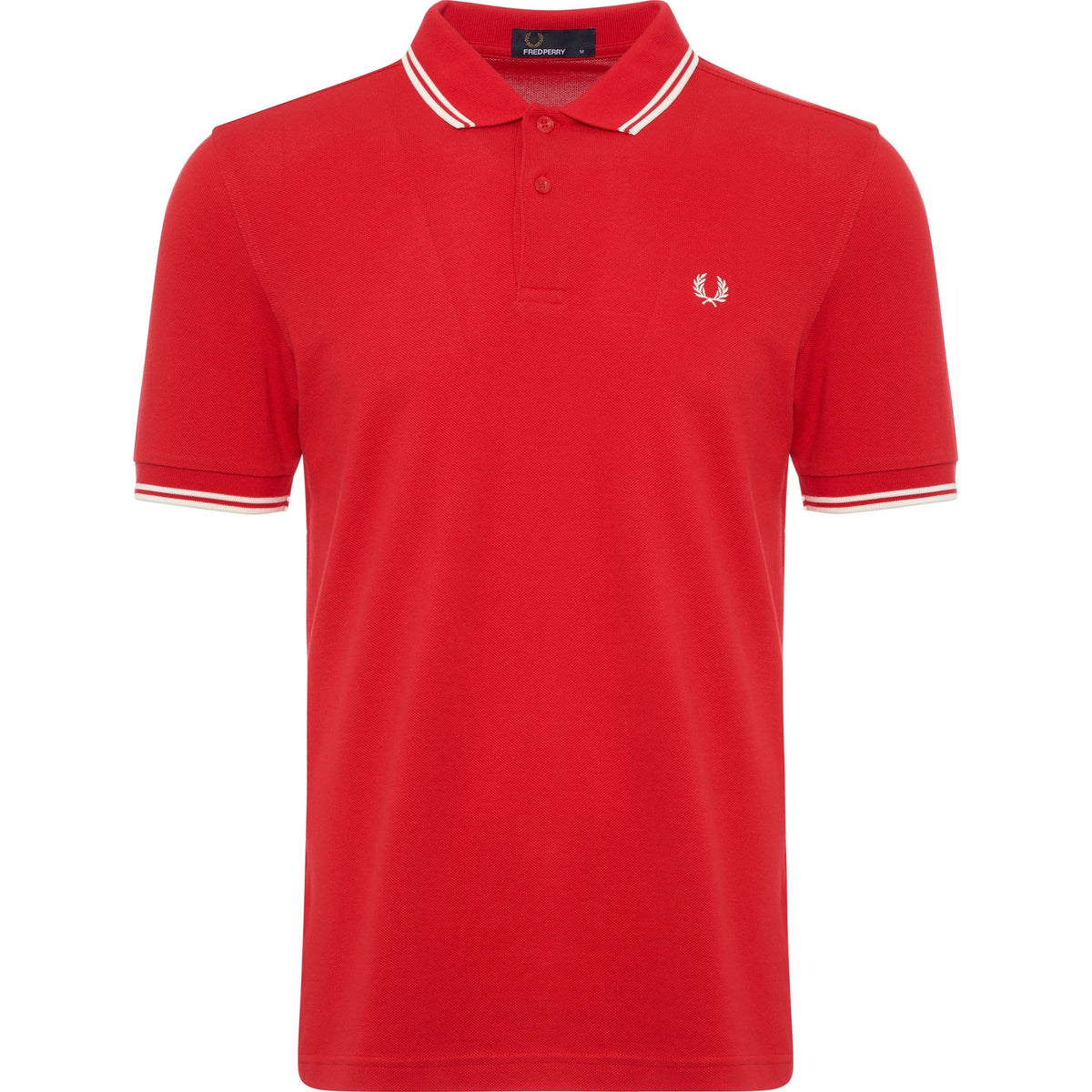 Fred Perry England Red Twin Tip Polo Shirt – Stuarts London