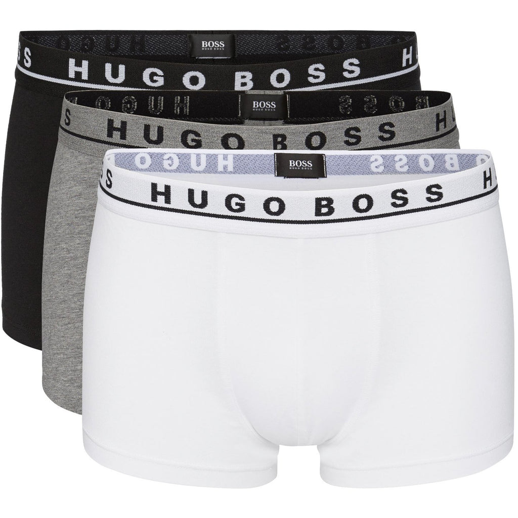 Boss Multi Colour Cotton Stretch Boxer Shorts - 3PK