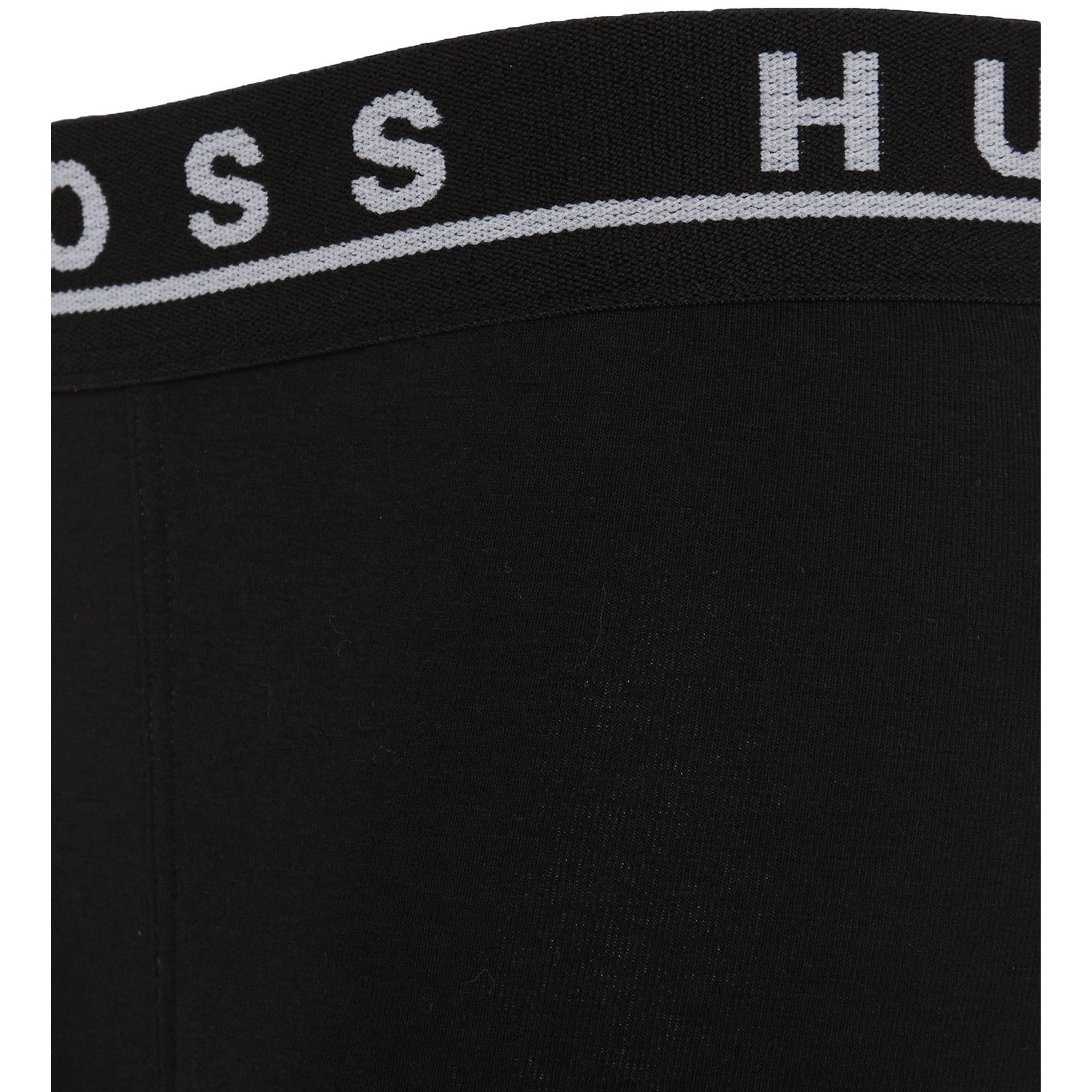 Boss Black Cotton Stretch Boxer Briefs - 3PK
