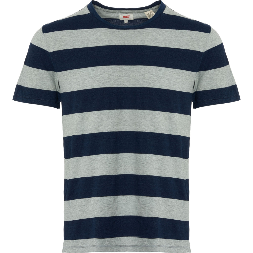 Levi's® Sunset Stripe T-Shirt - Grey & Navy