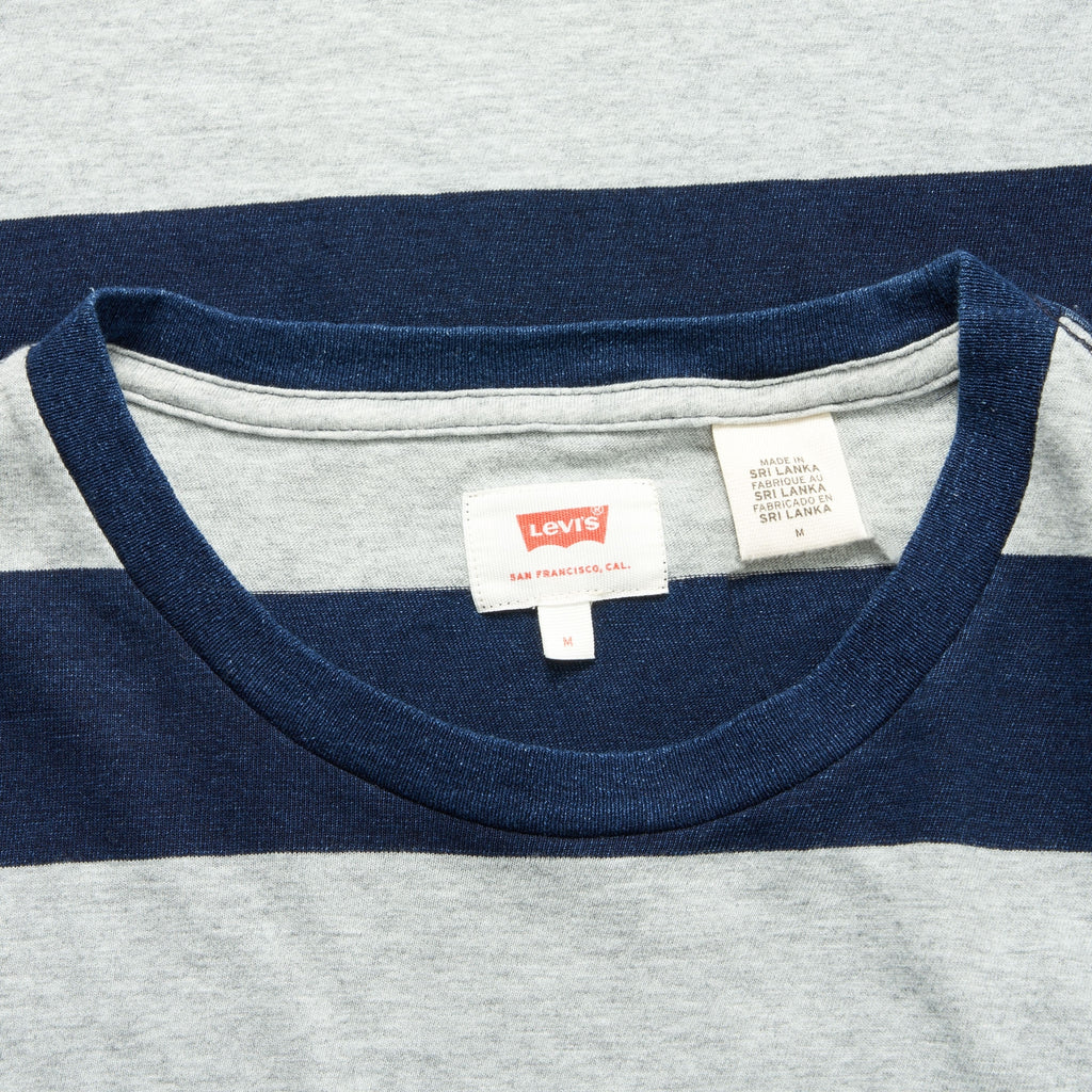 Levi's® Sunset Stripe T-Shirt - Grey & Navy