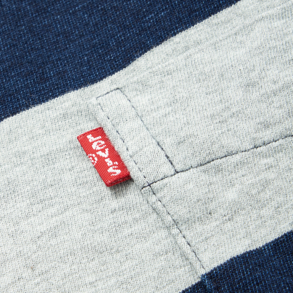 Levi's® Sunset Stripe T-Shirt - Grey & Navy