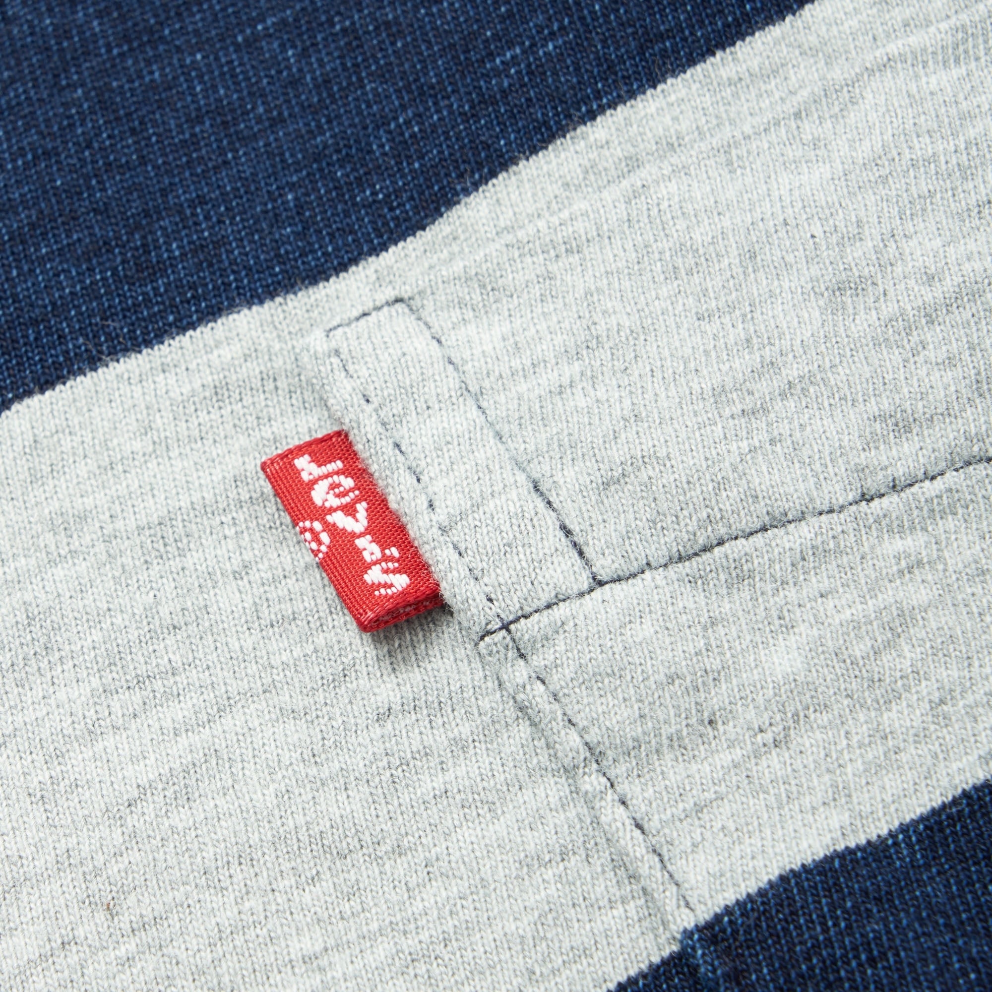 Levi's® Sunset Stripe T-Shirt - Grey & Navy