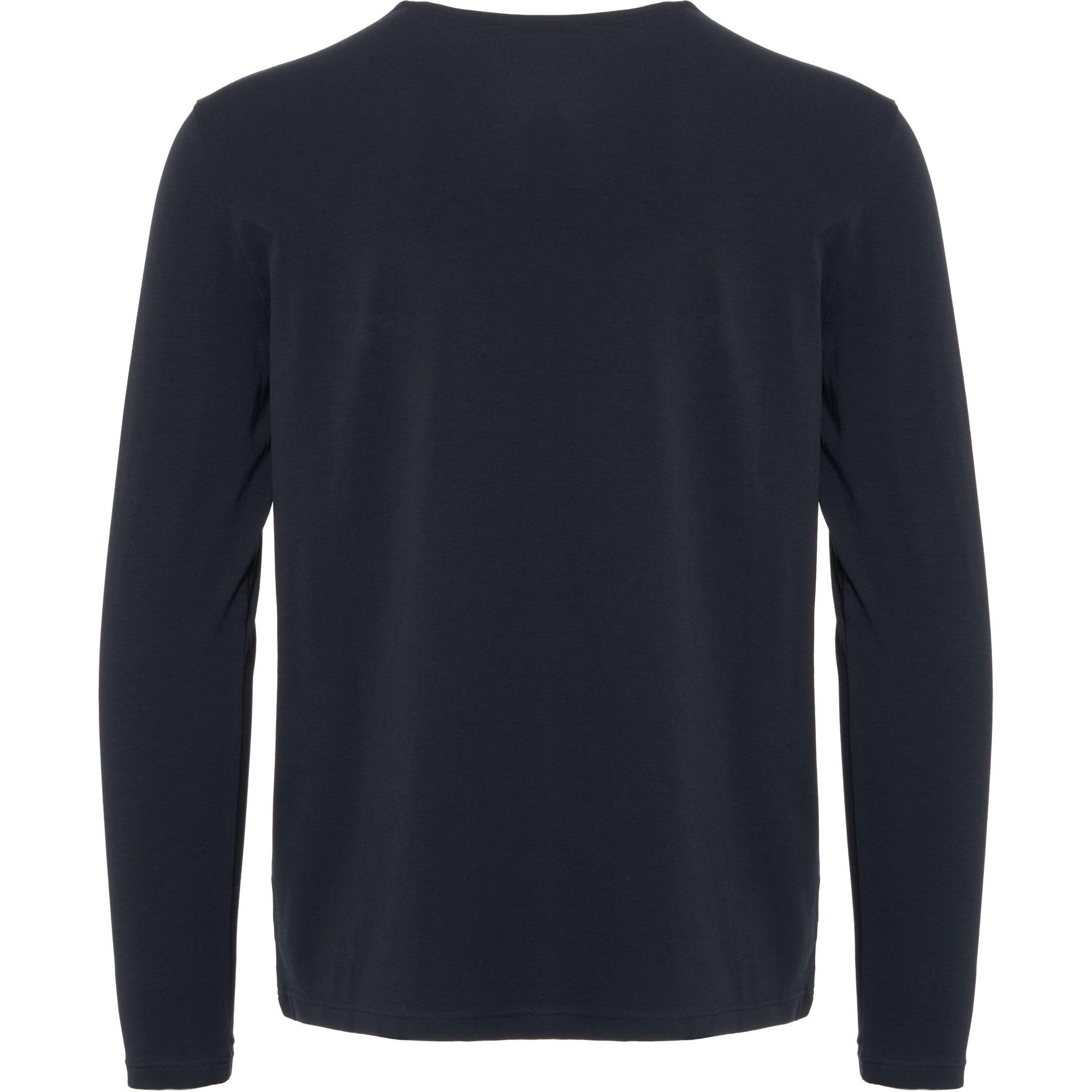 Boss Regular-fit loungewear top in stretch cotton jersey - Dark Blue