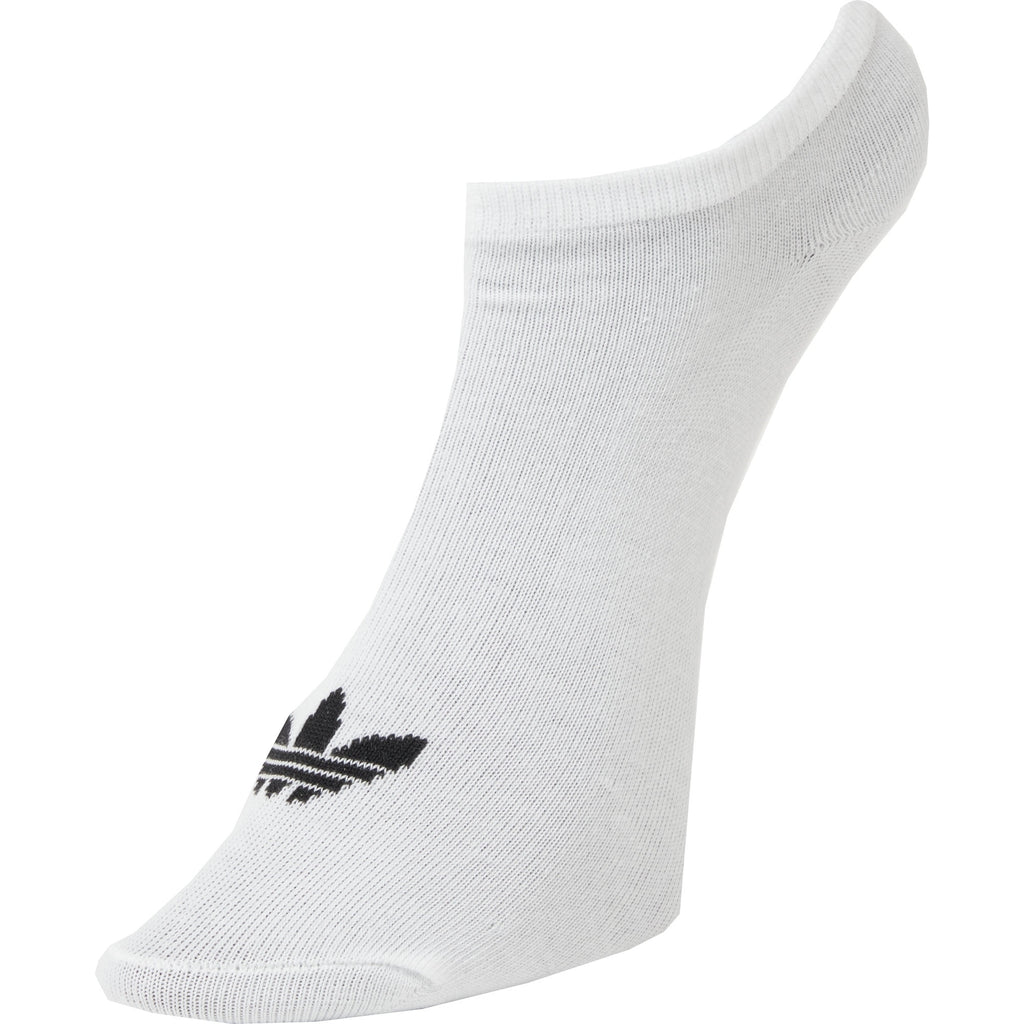 Adidas Originals White Trefoil Liner Socks - 3PK