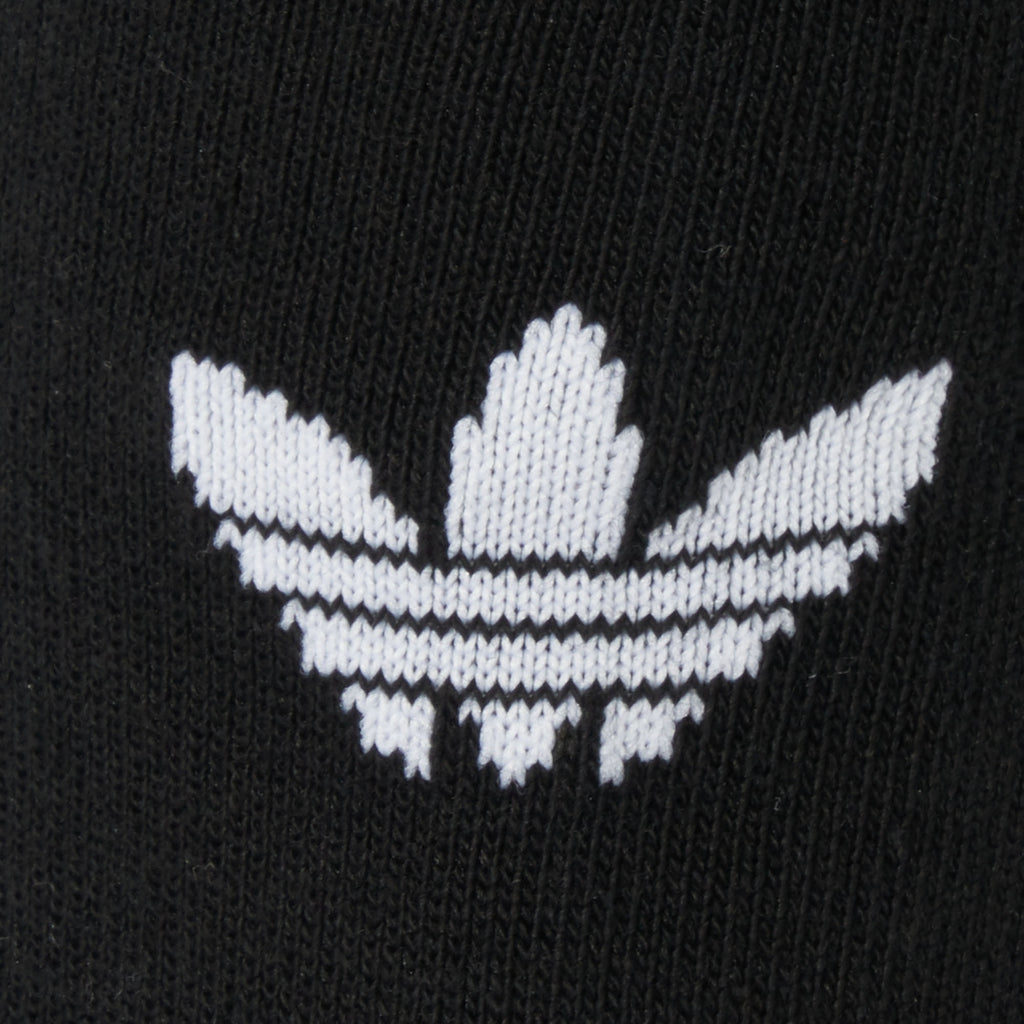 Adidas Originals Black Trefoil Liner Socks - 3PK