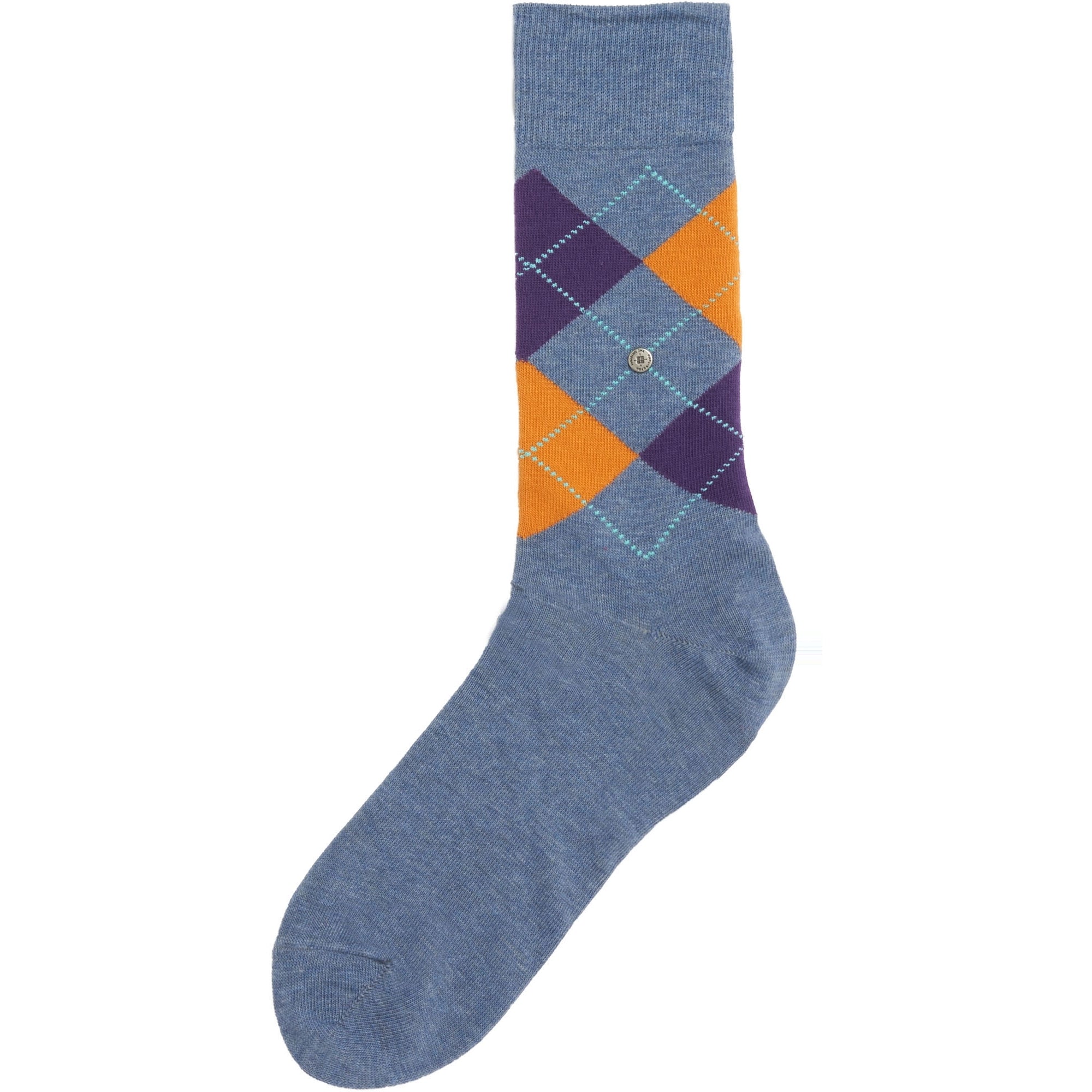 Burlington Socks Orange & Purple King Socks
