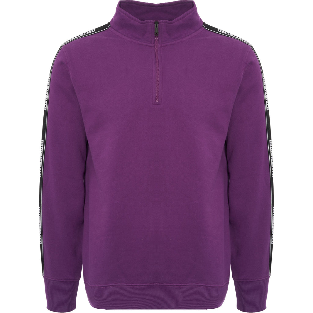 Napapijri Beja Quarter Zip Sweatshirt - Purple