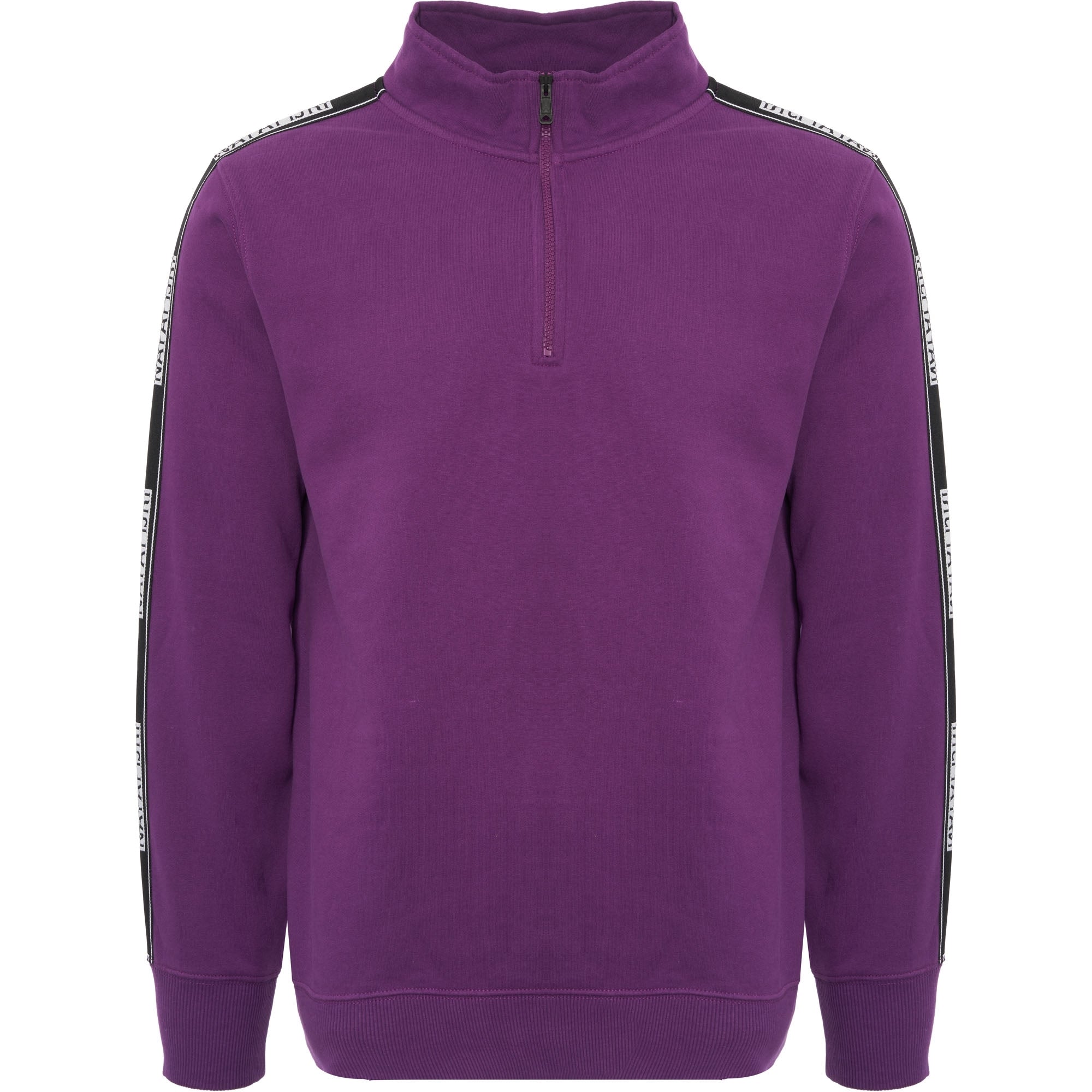 Napapijri Beja Quarter Zip Sweatshirt - Purple
