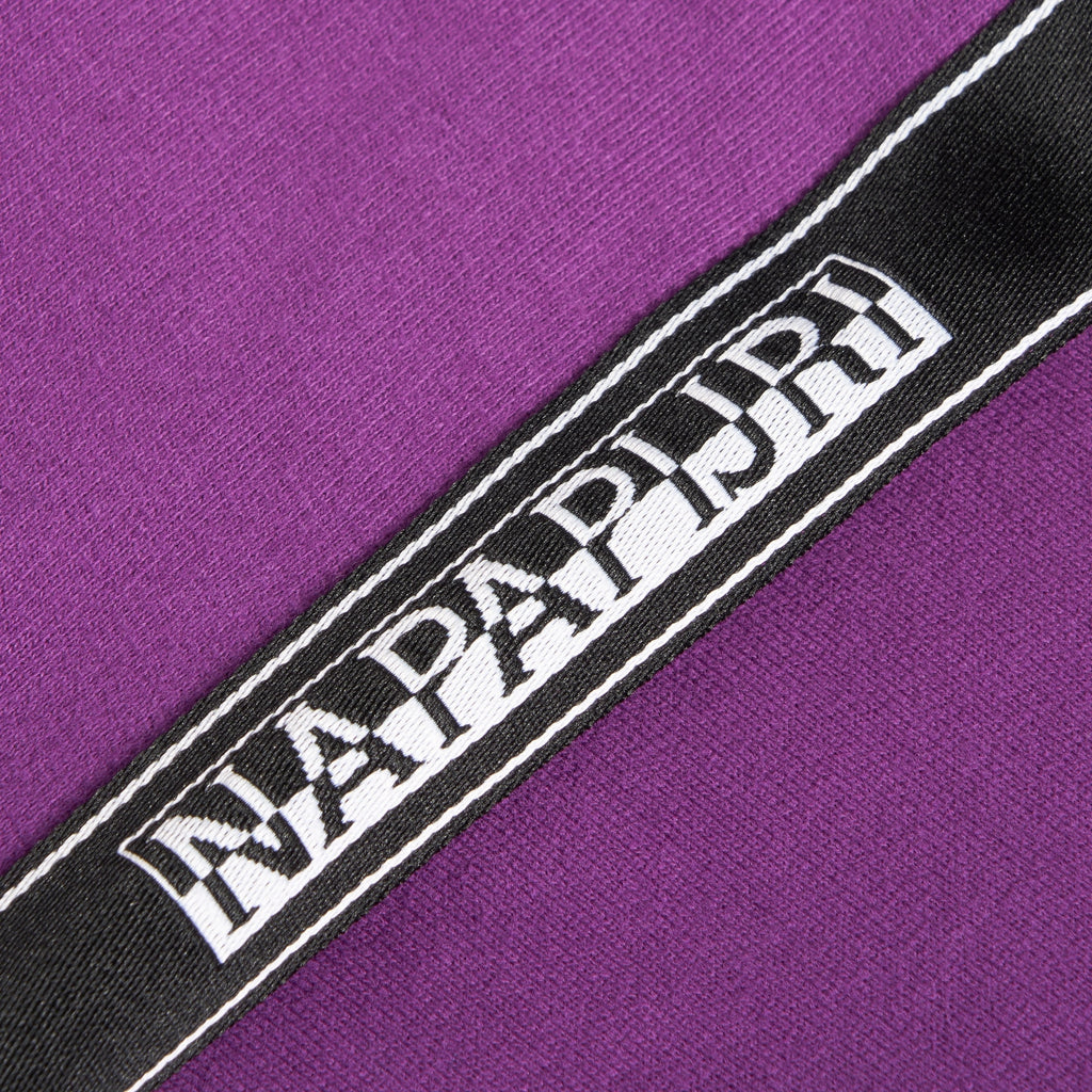 Napapijri Beja Quarter Zip Sweatshirt - Purple