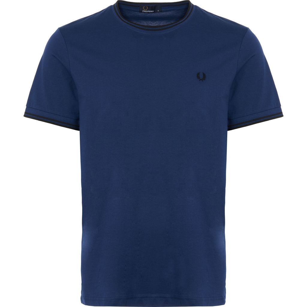 Fred Perry Twin Tipped T-Shirt - Medieval Blue