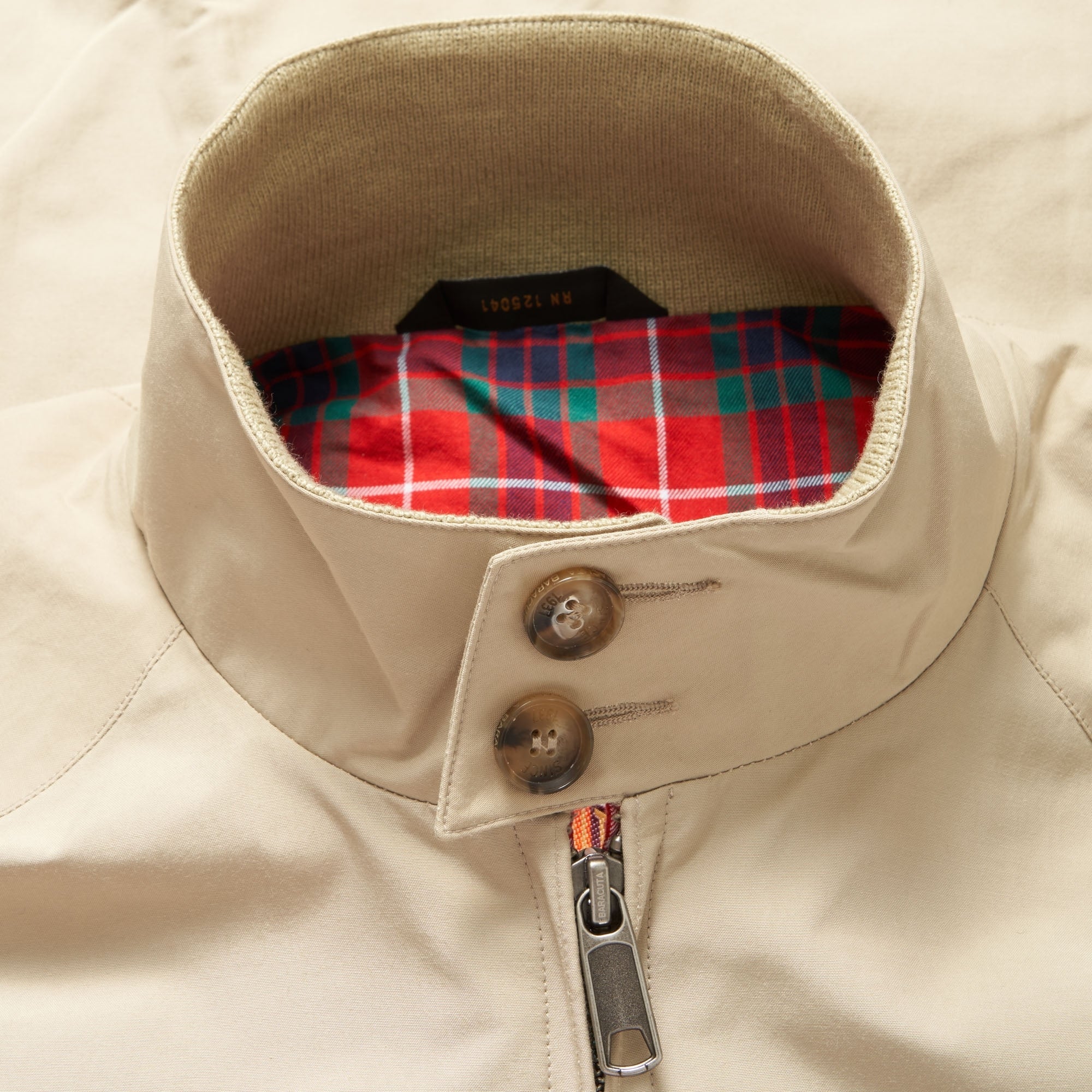 G9 Original Harrington Jacket - Natural