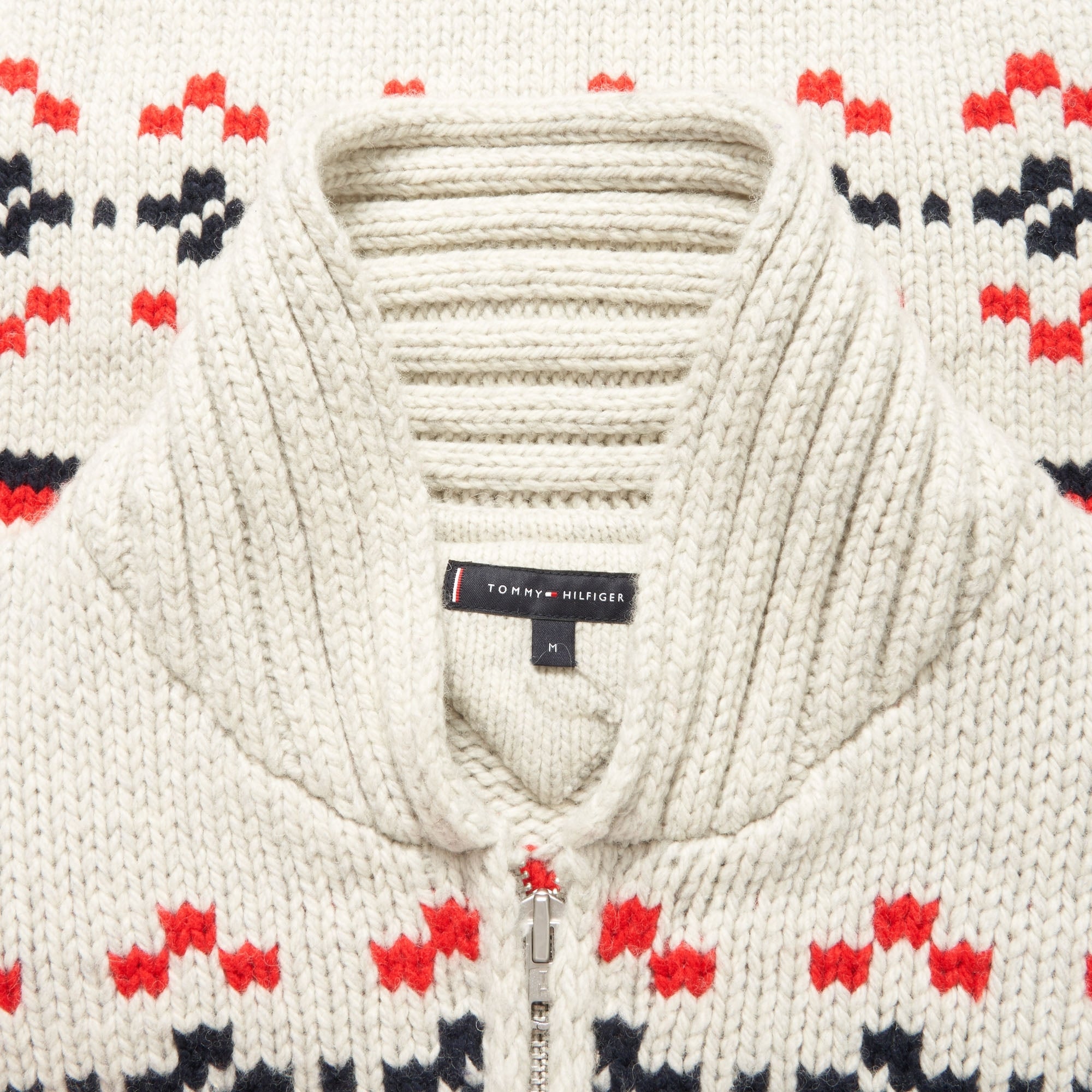 Tommy Hilfiger Fair Isle Pattern Cardigan
