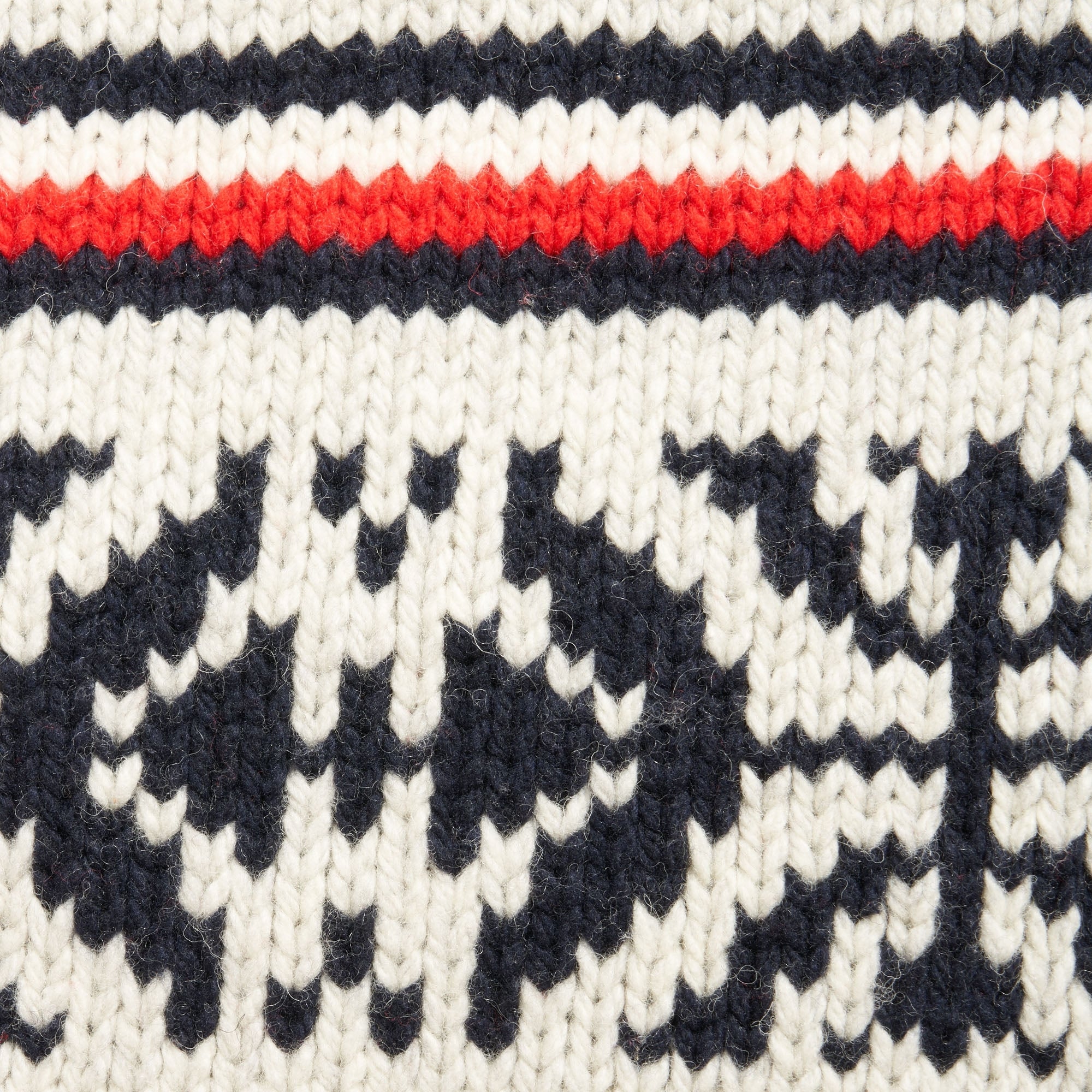Tommy Hilfiger Fair Isle Pattern Cardigan